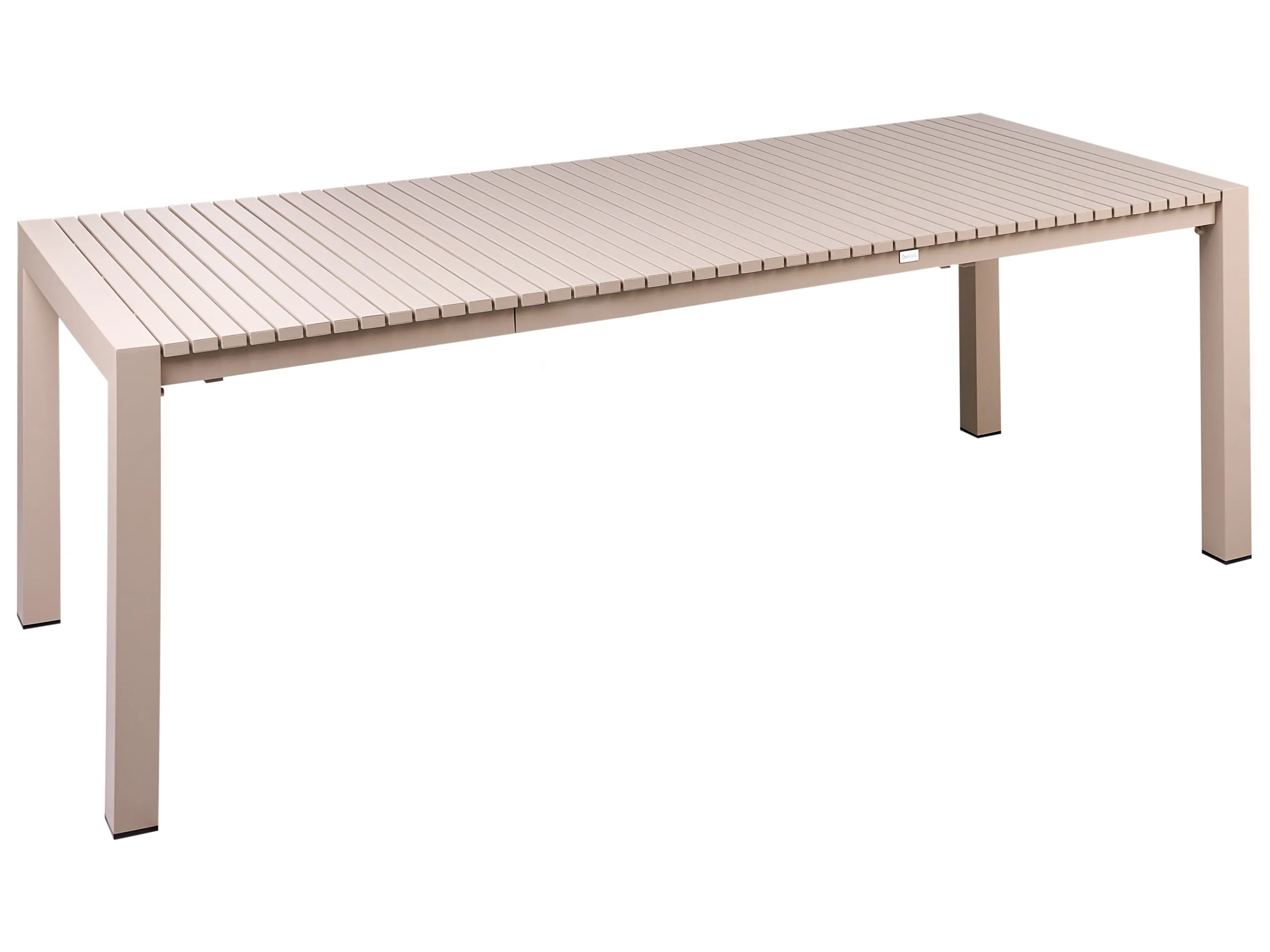 Mesa de jardín extensible ARDESIO 160/220 cm 90 cm Metal Arena