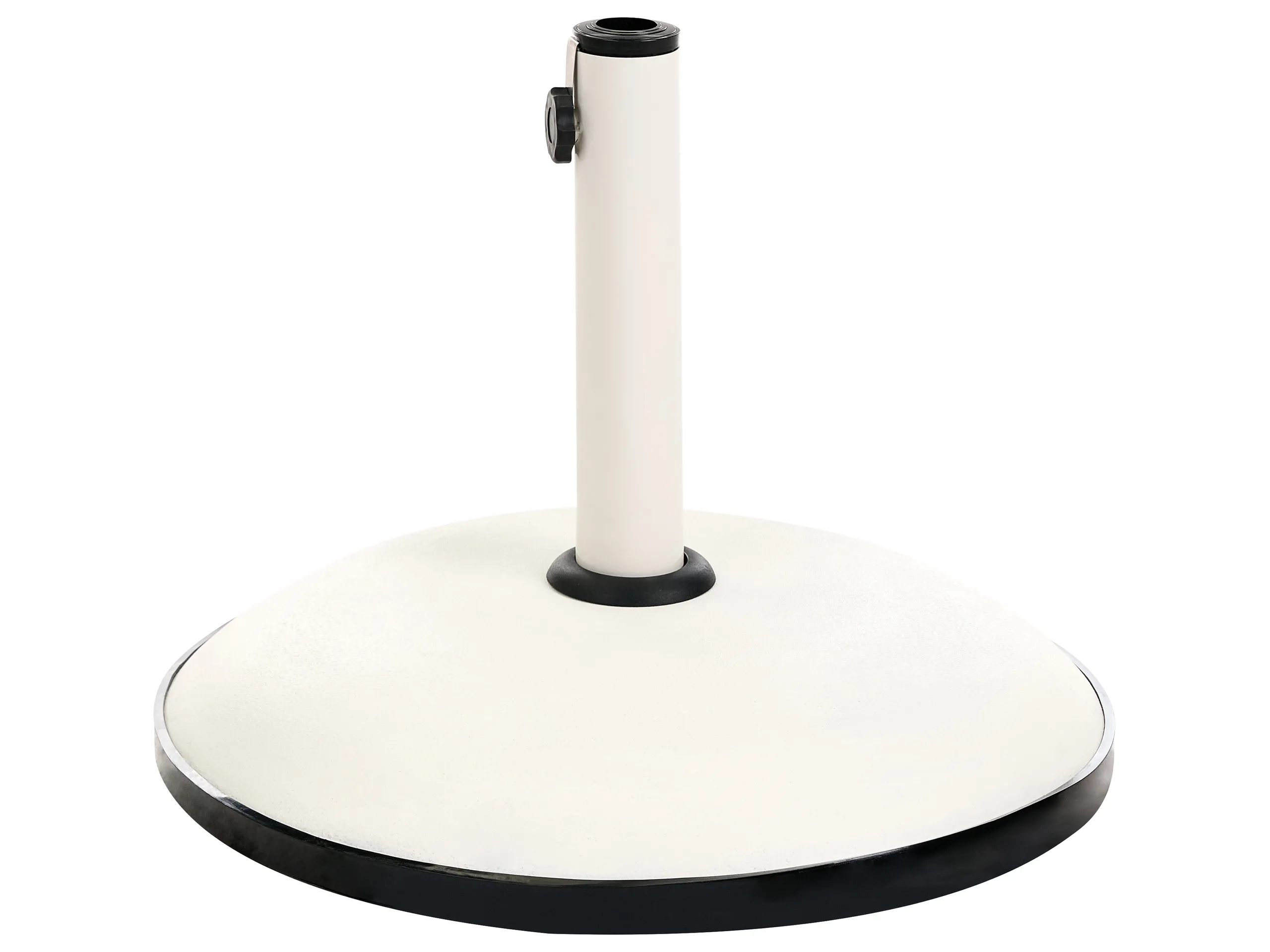Parasol Base CANZO White Round 25 kg