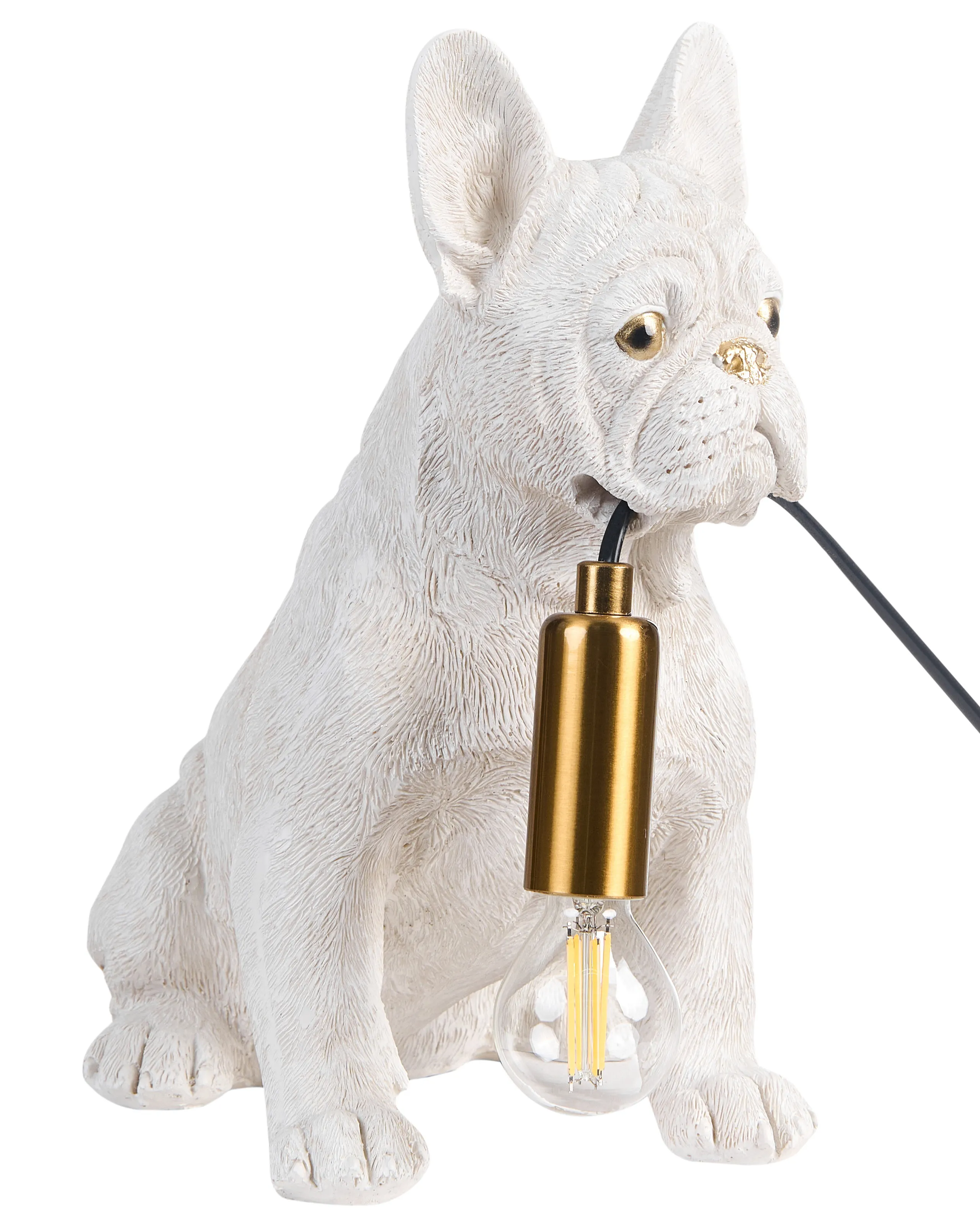 Lámpara de mesa Perro BRUNO Blanco