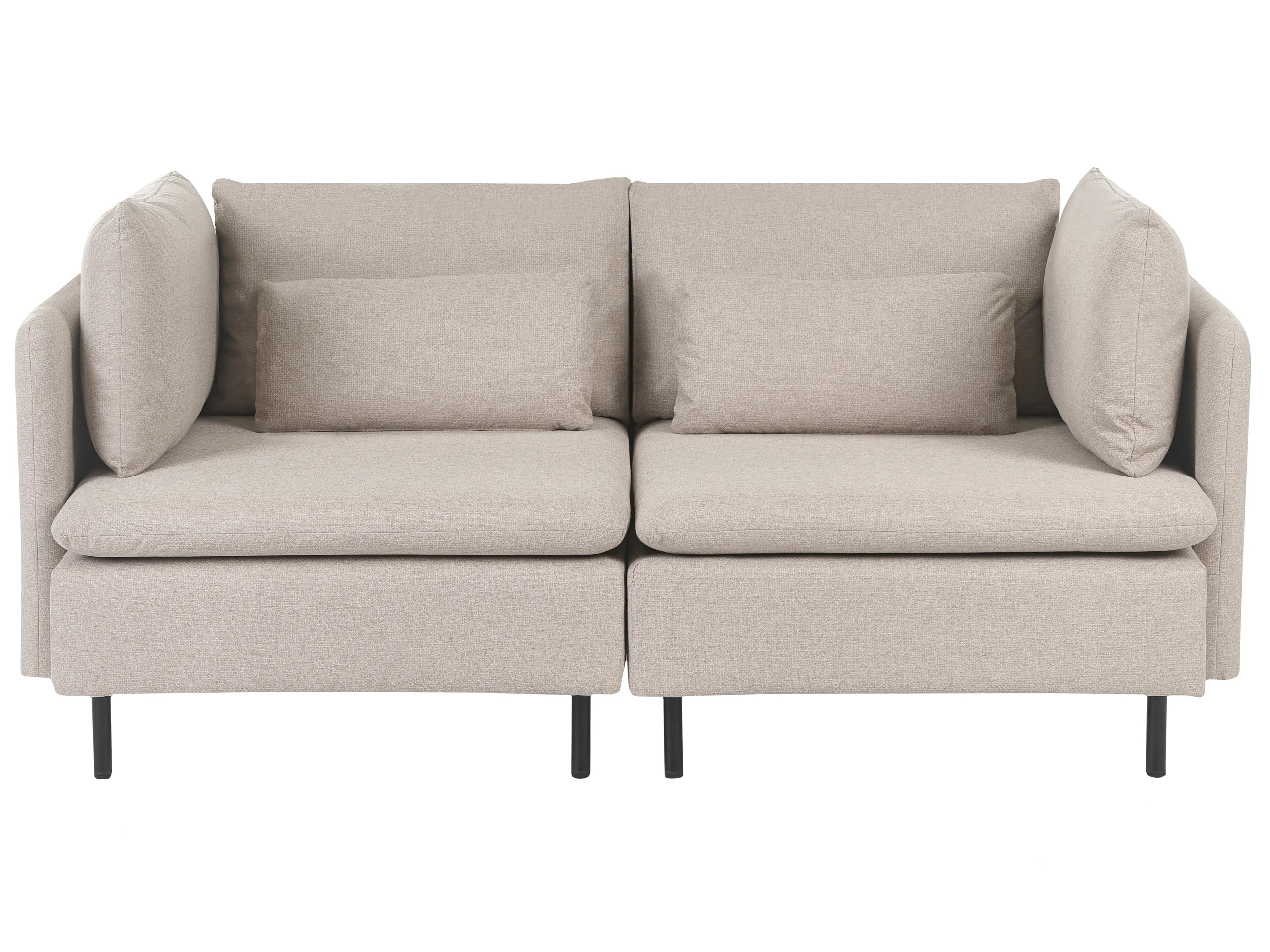Modular Sofa 2 Seater EGERIS Fabric Beige
