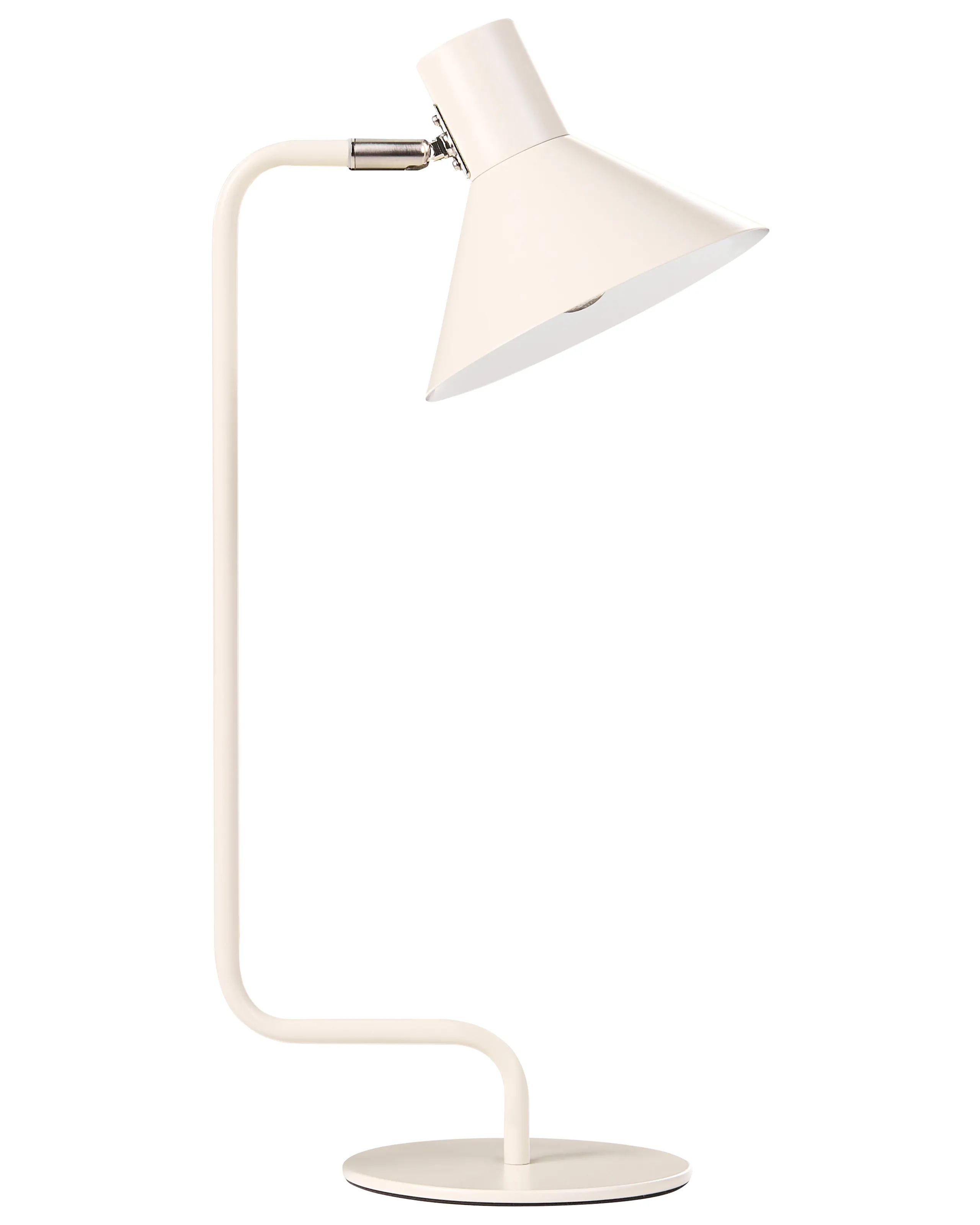 Lámpara de escritorio RIMAVA Metal Blanco crema