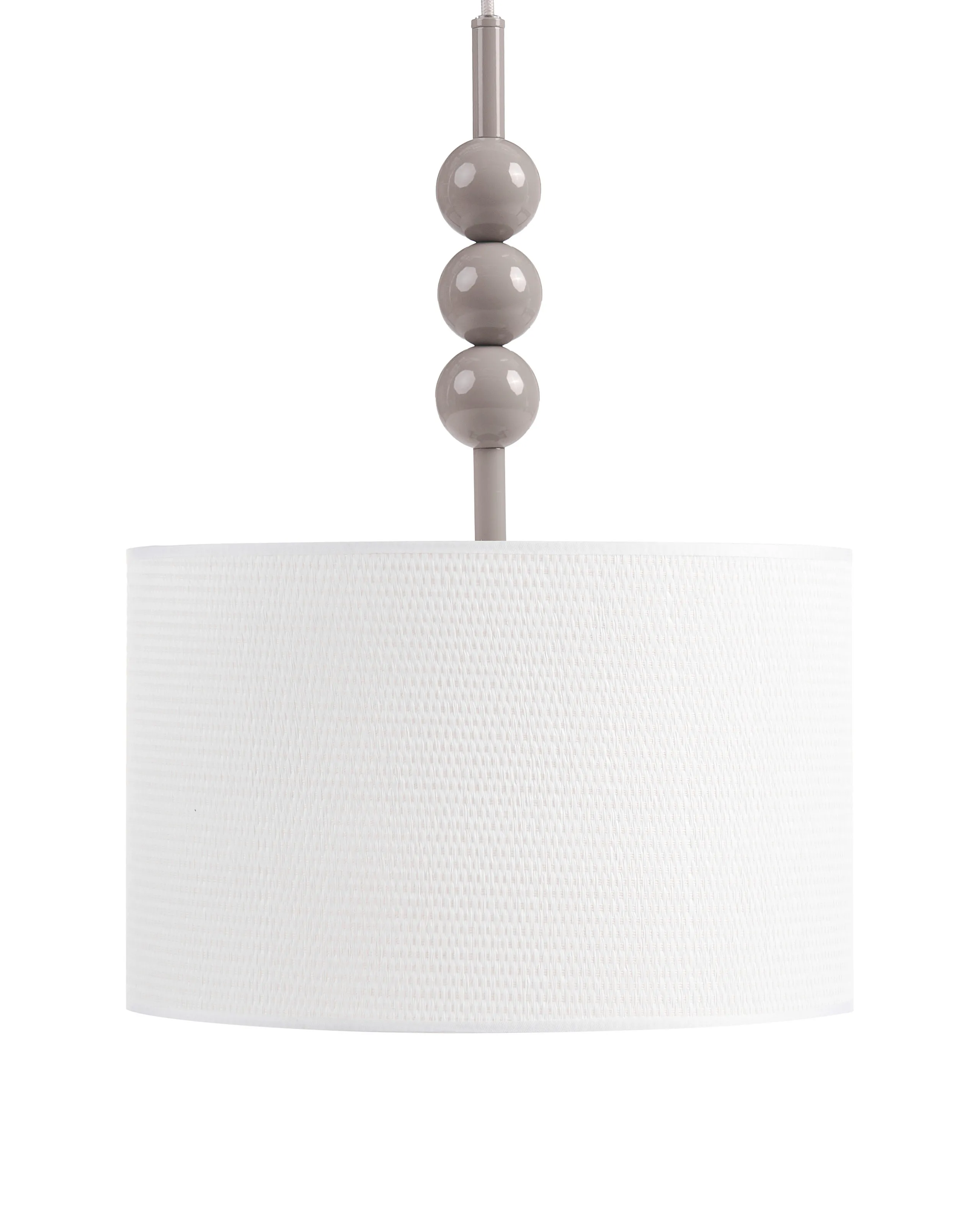 Lámpara colgante LOKY Metal Beige