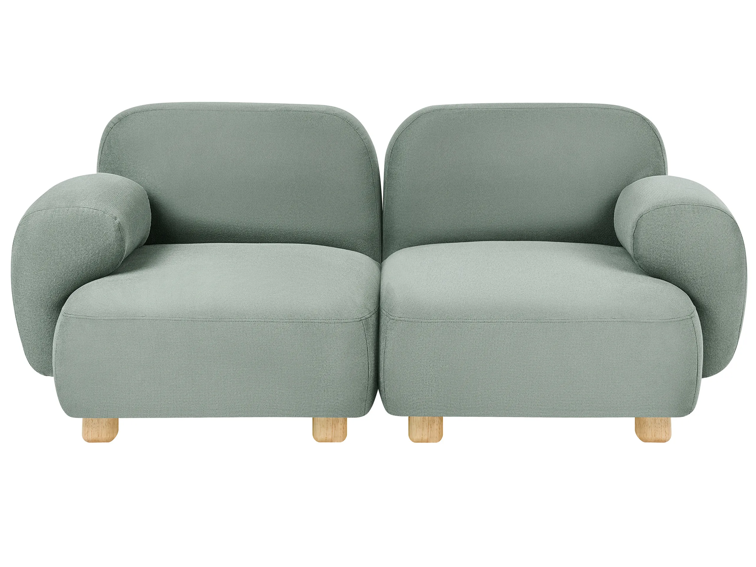 Modular Sofa 2 Seater AMLI Fabric Light Green