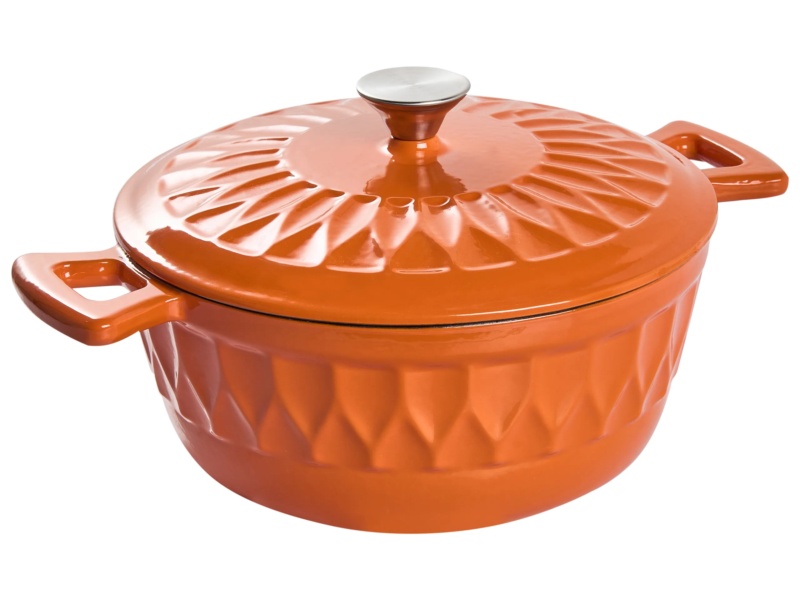 Olla de hierro fundido CASTINO Naranja