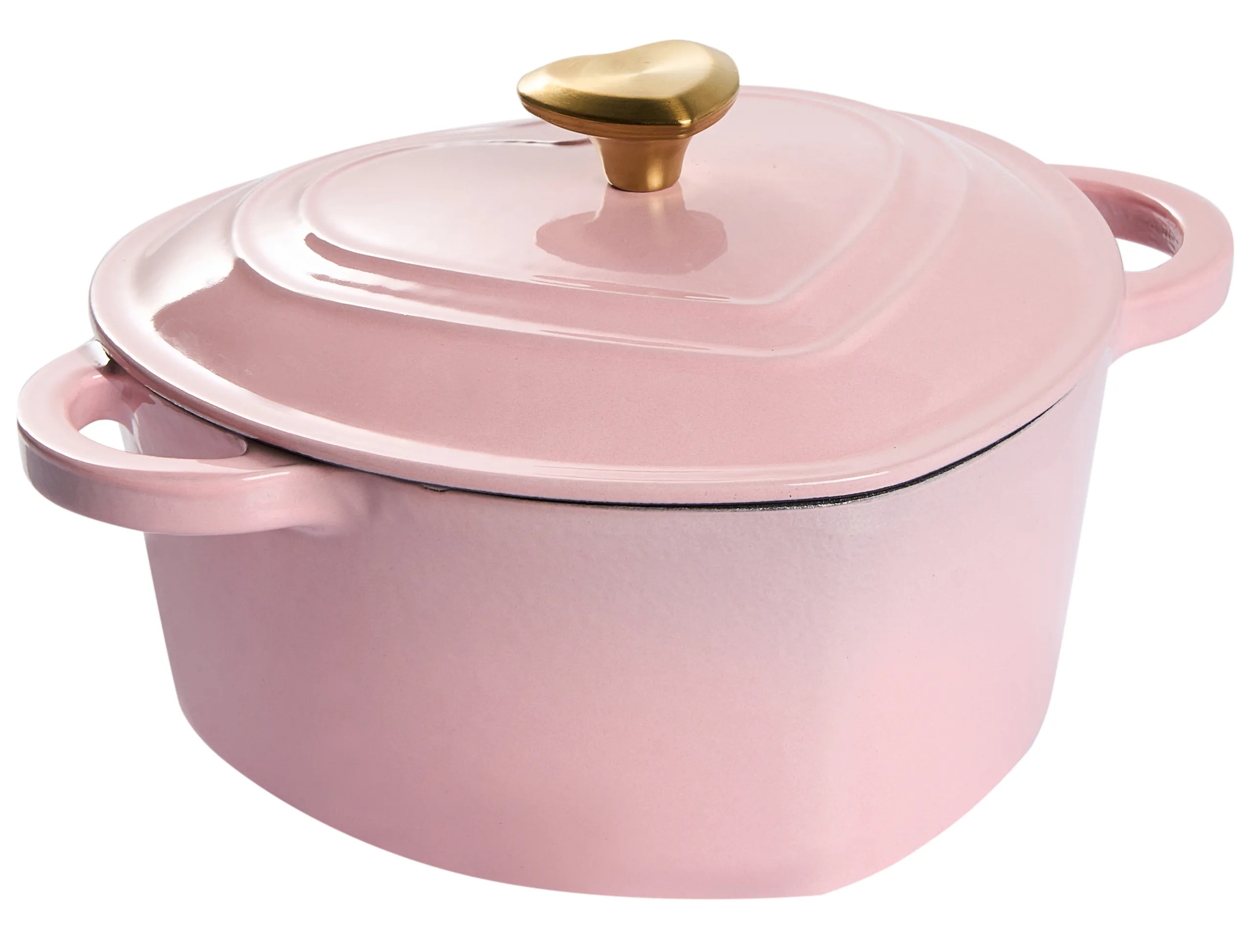 Olla de hierro fundido LEVORRA Rosa