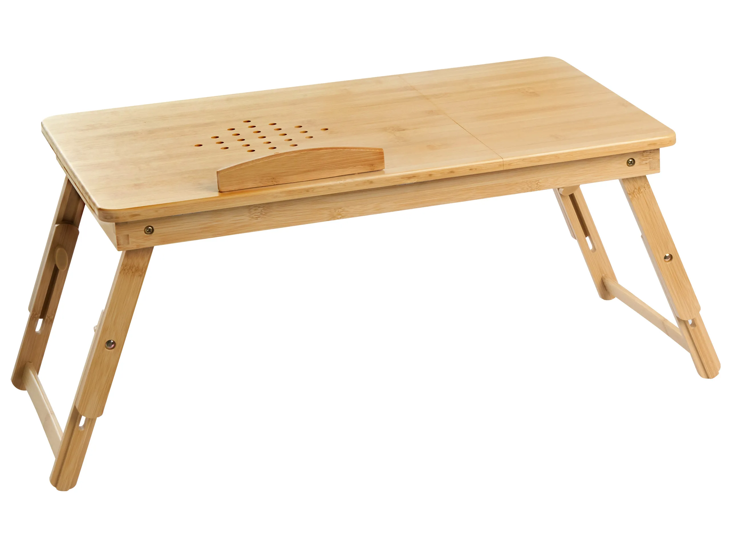 Foldable Lap Desk ORGE Light Brown 57 cm 35 cm