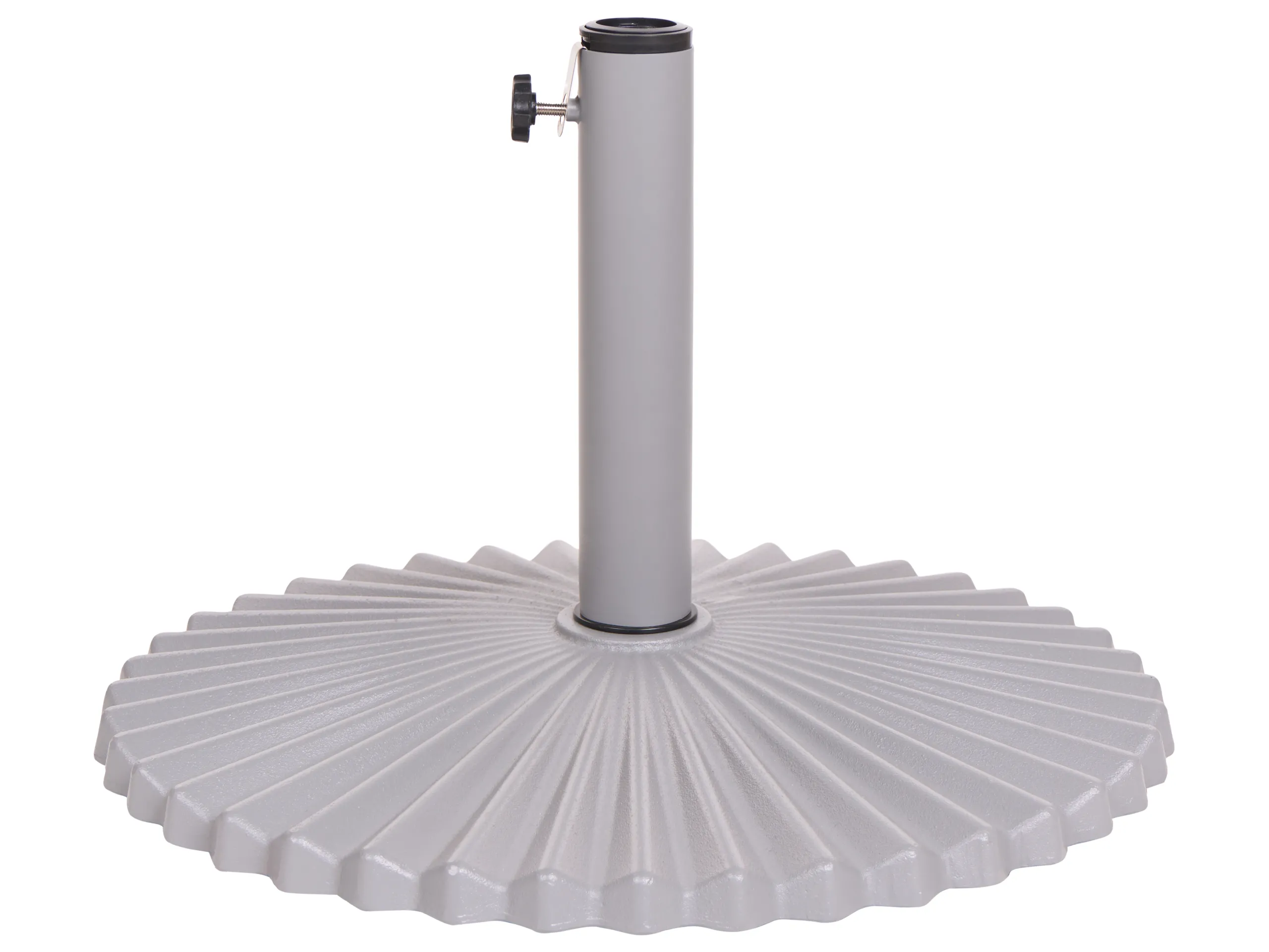 Parasol Base CAREZZA Grey Round 21 kg