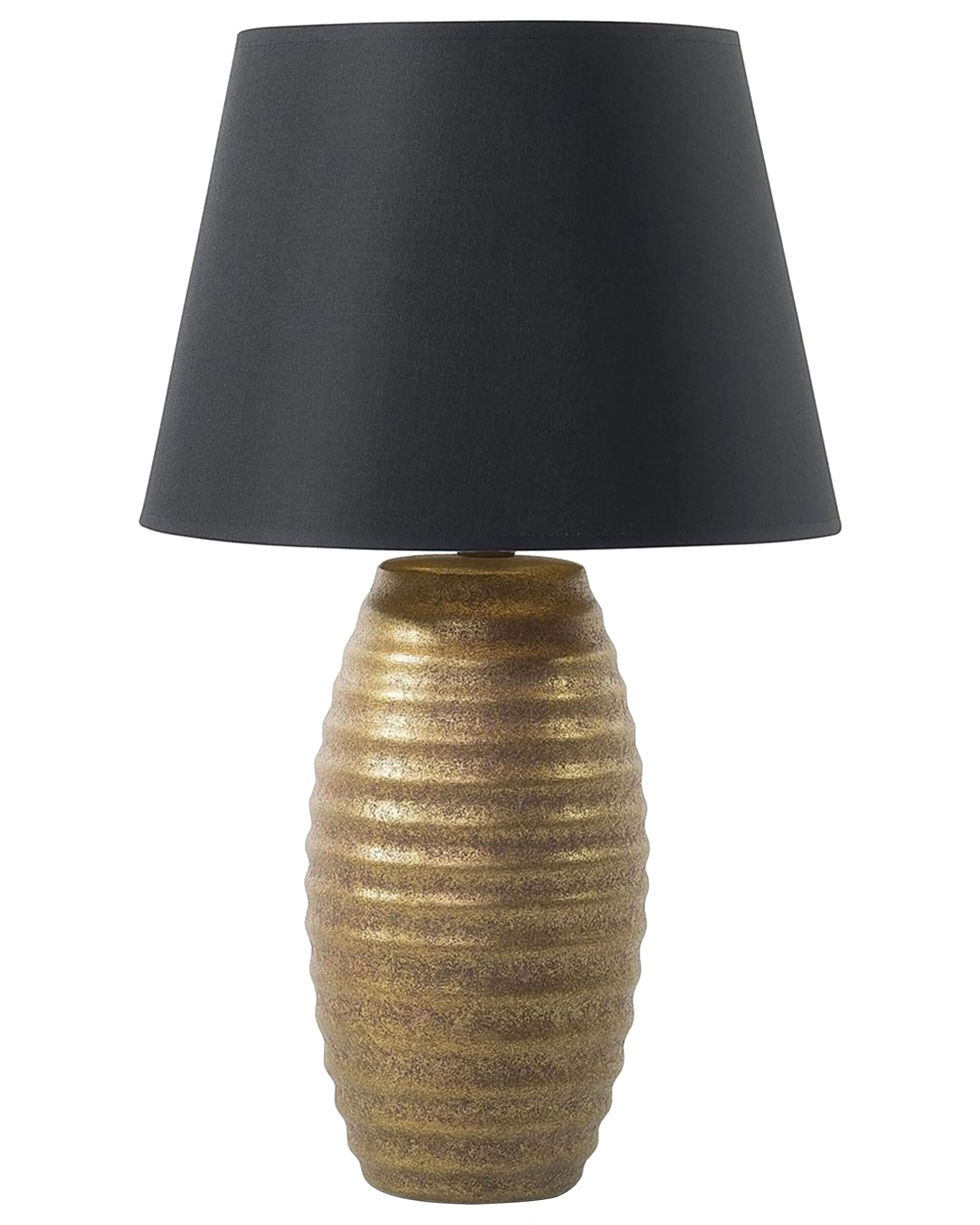Lámpara de mesa EBRO Porcelana Dorado