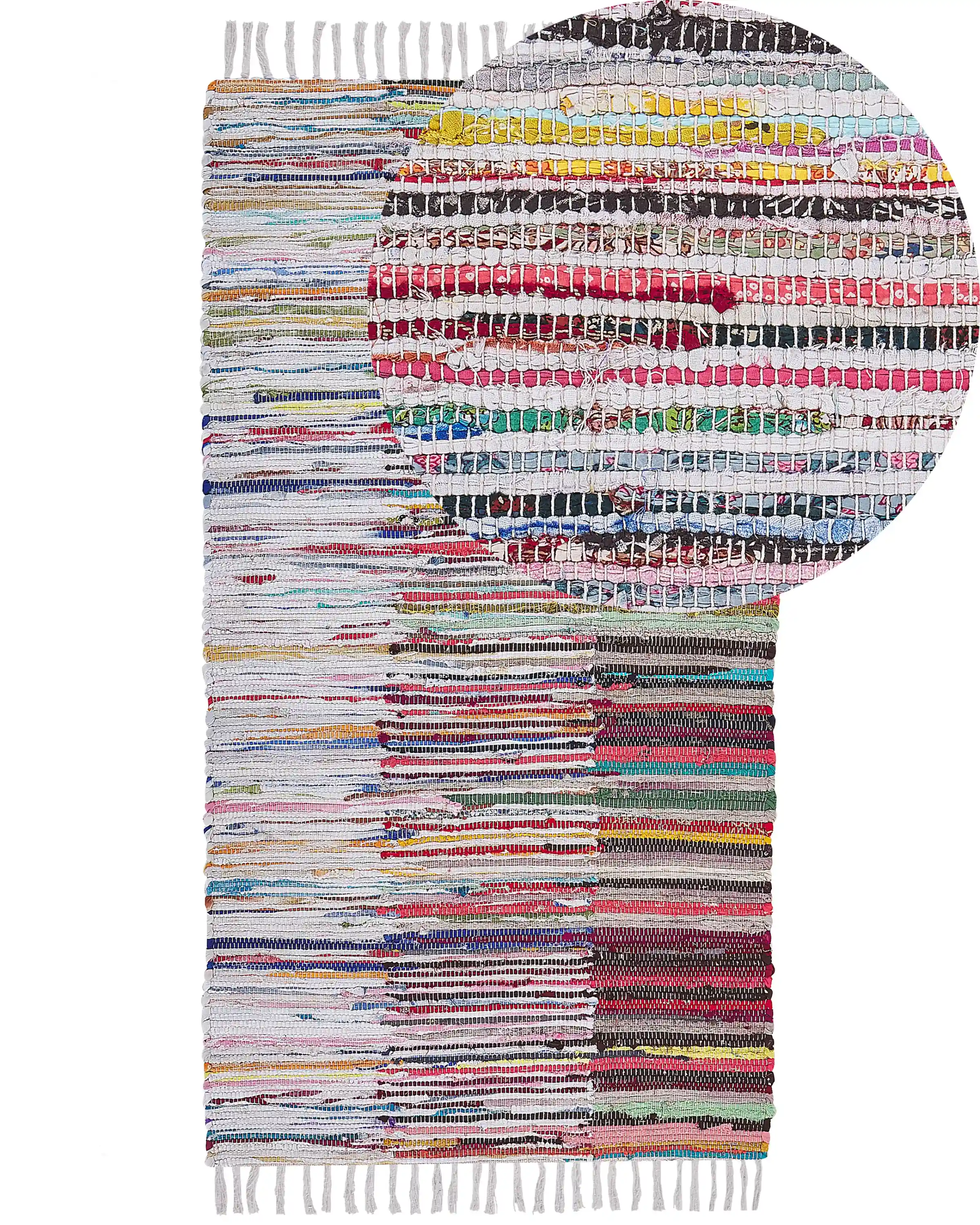 Rug MERSIN Multicolour 80 x 150 cm Cotton