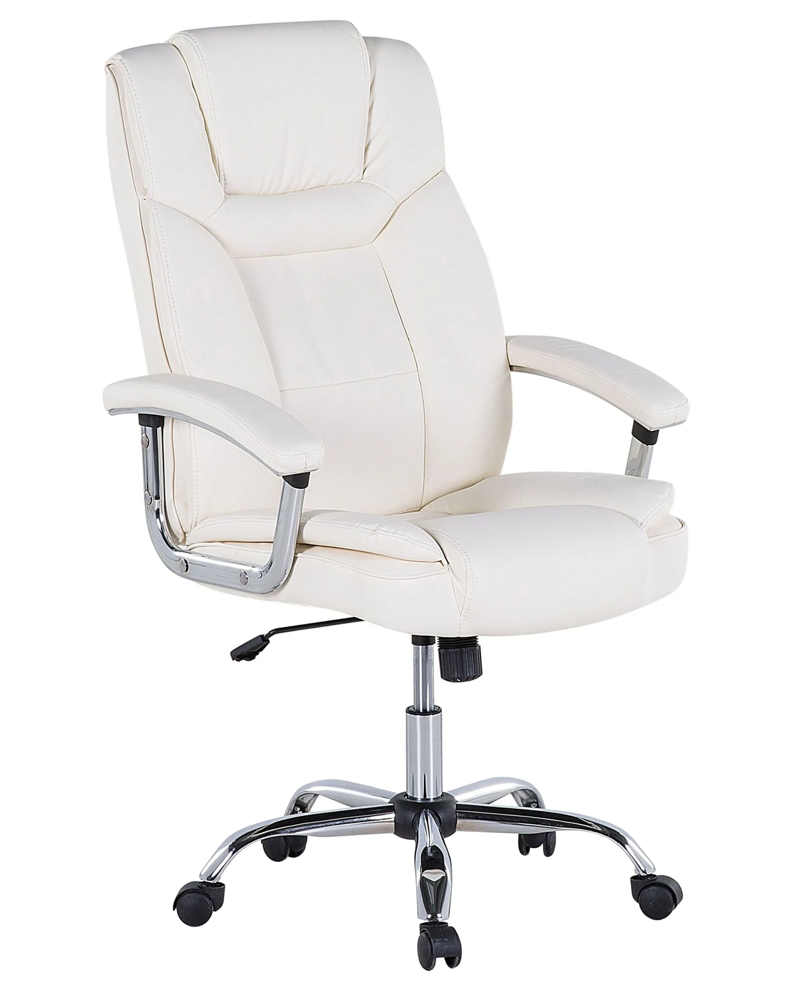 Executive Chair ADVANCE Faux Leather Light Beige
