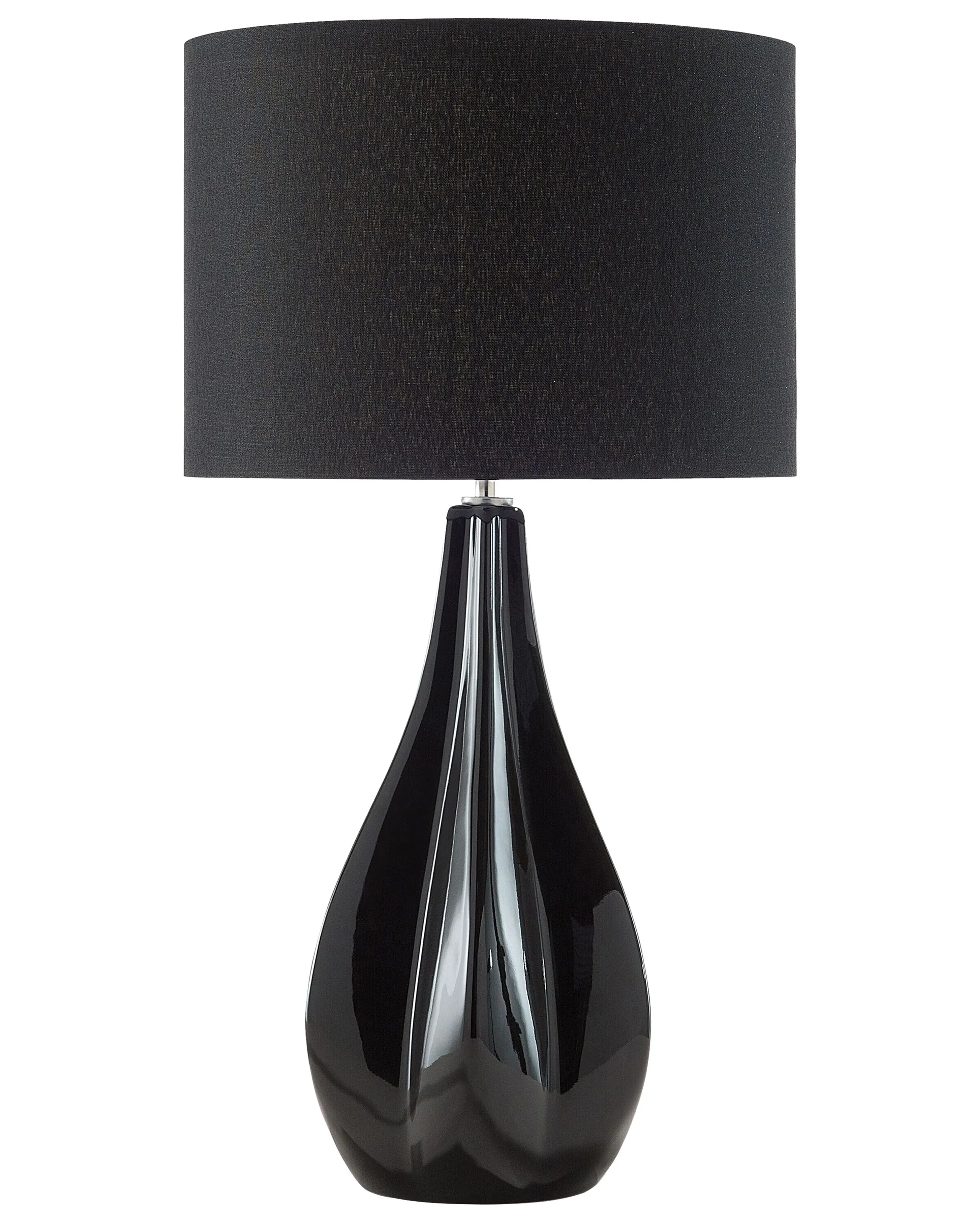 Lámpara de mesa SANTEE Porcelana Negro