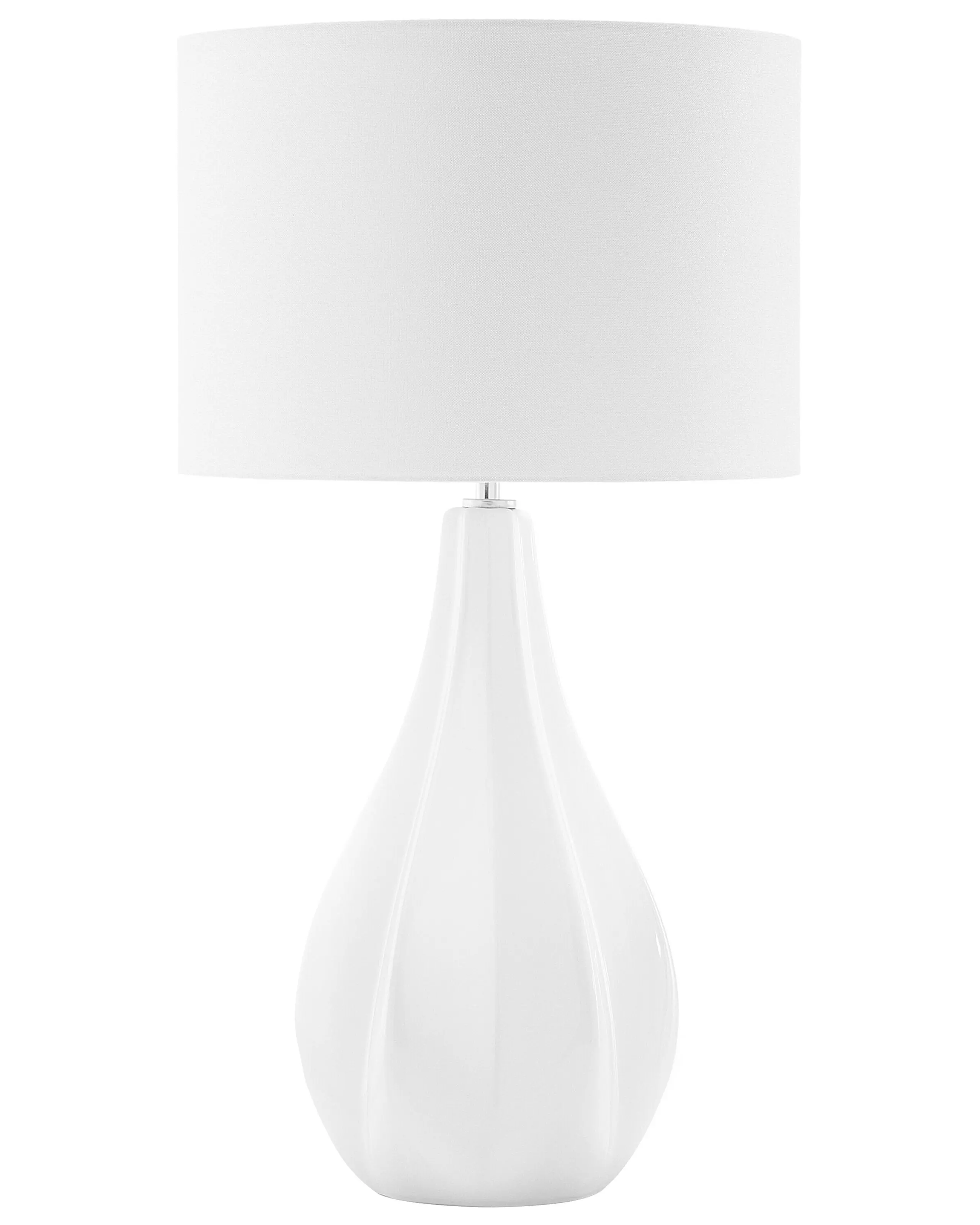 Lámpara de mesa SANTEE Porcelana Blanco crema