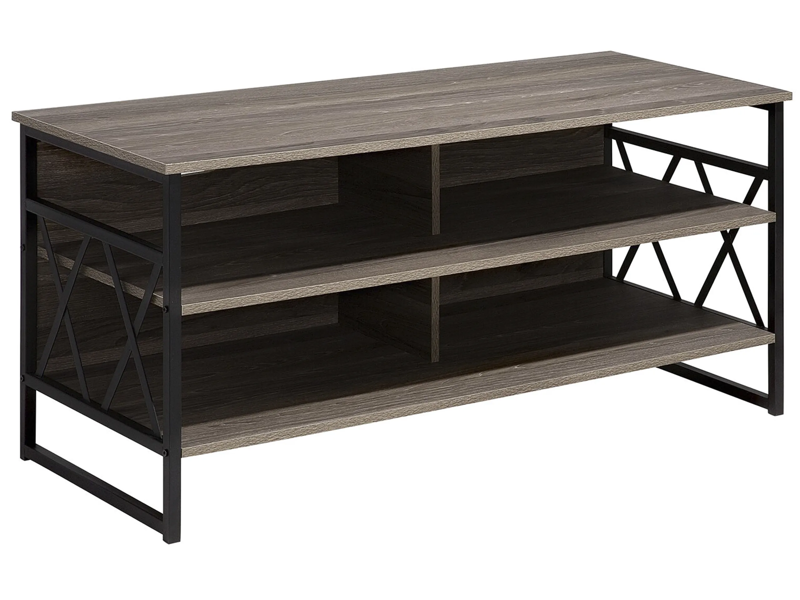 Mueble TV CARLISLE Gris pardo