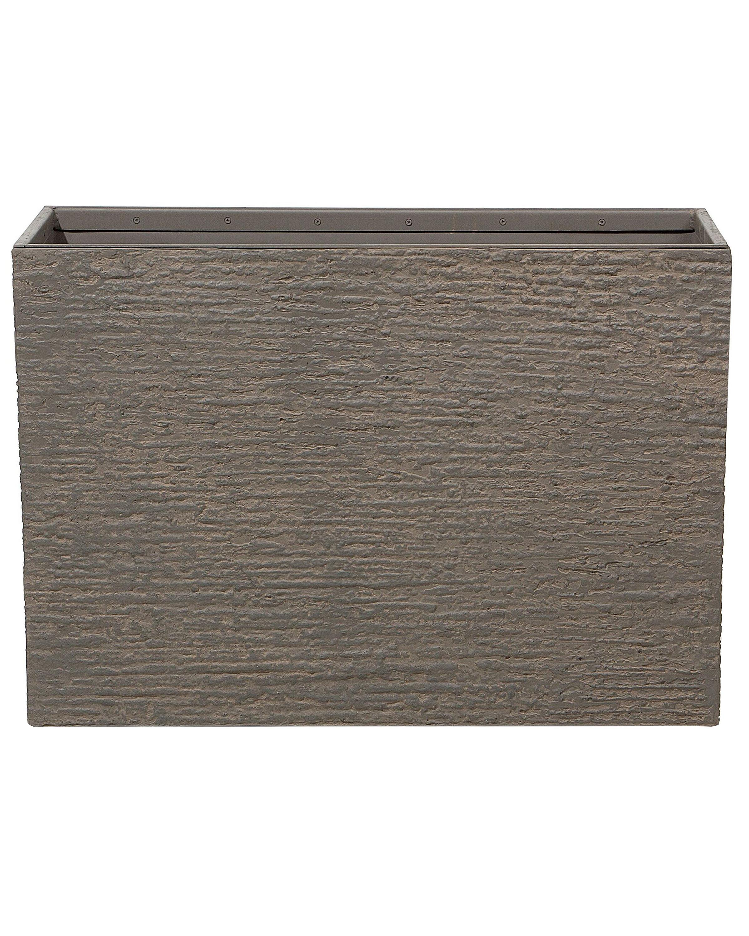 Maceta EDESSA 80 cm Marrón oscuro