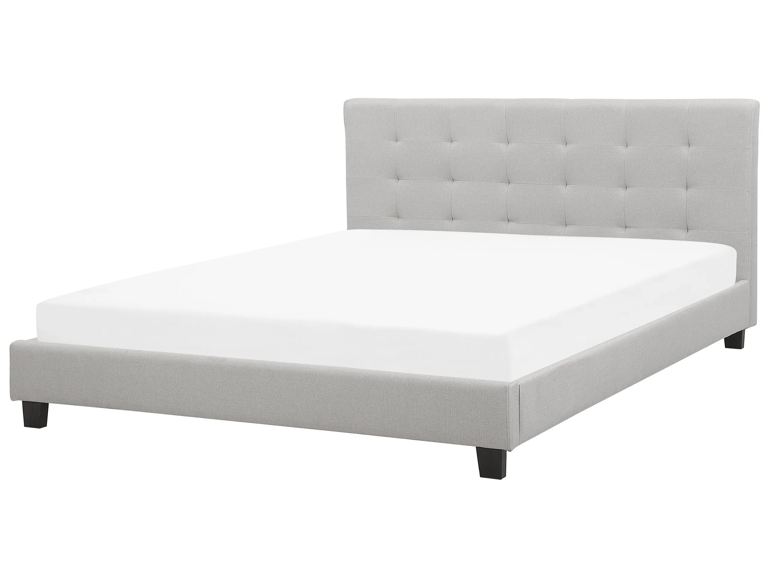 Bed Fabric LA ROCHELLE 180 x 200 cm (EU Super King) Light Grey