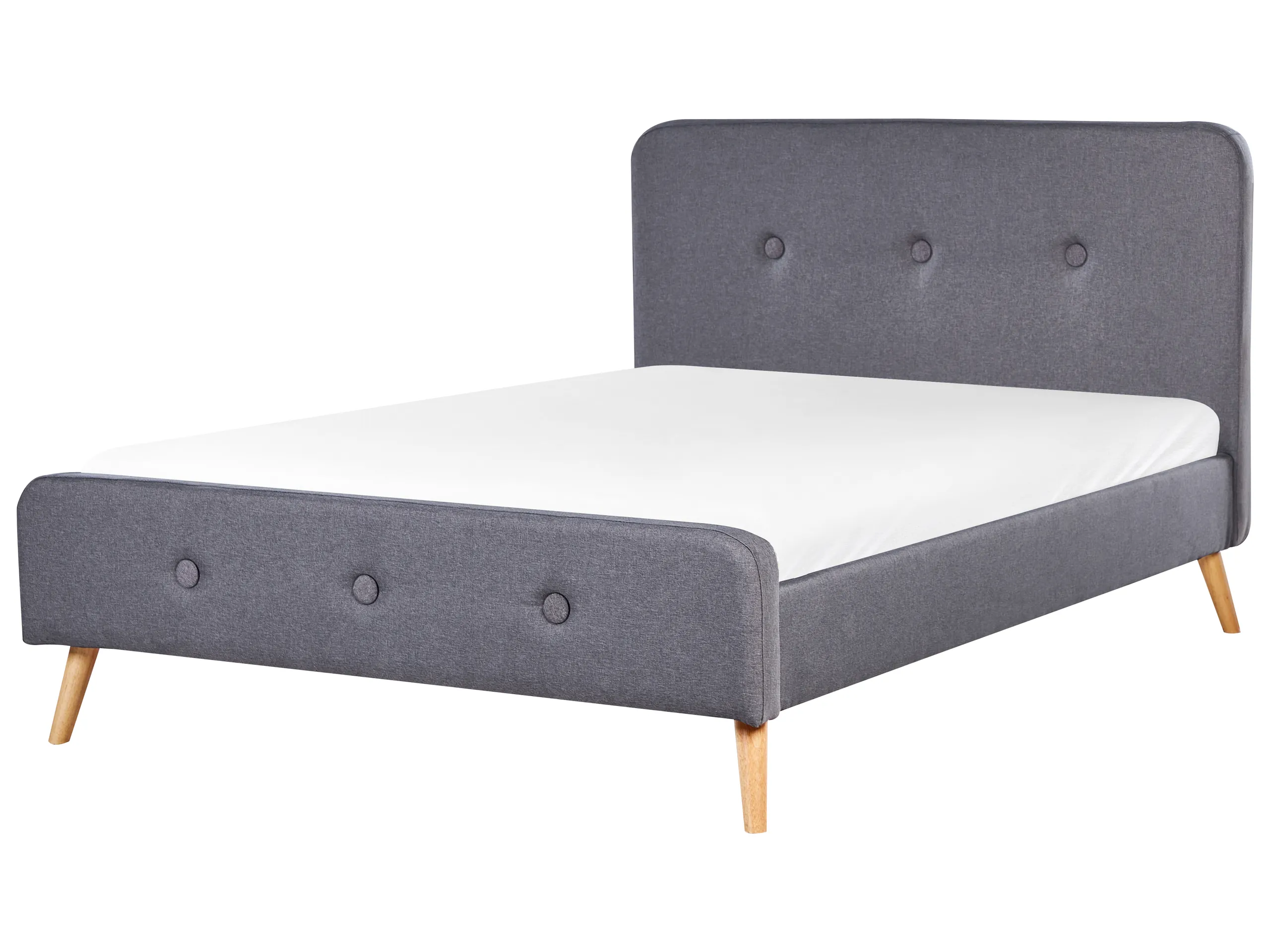 Bed Fabric RENNES 140 x 200 cm (EU Double) Dark Grey