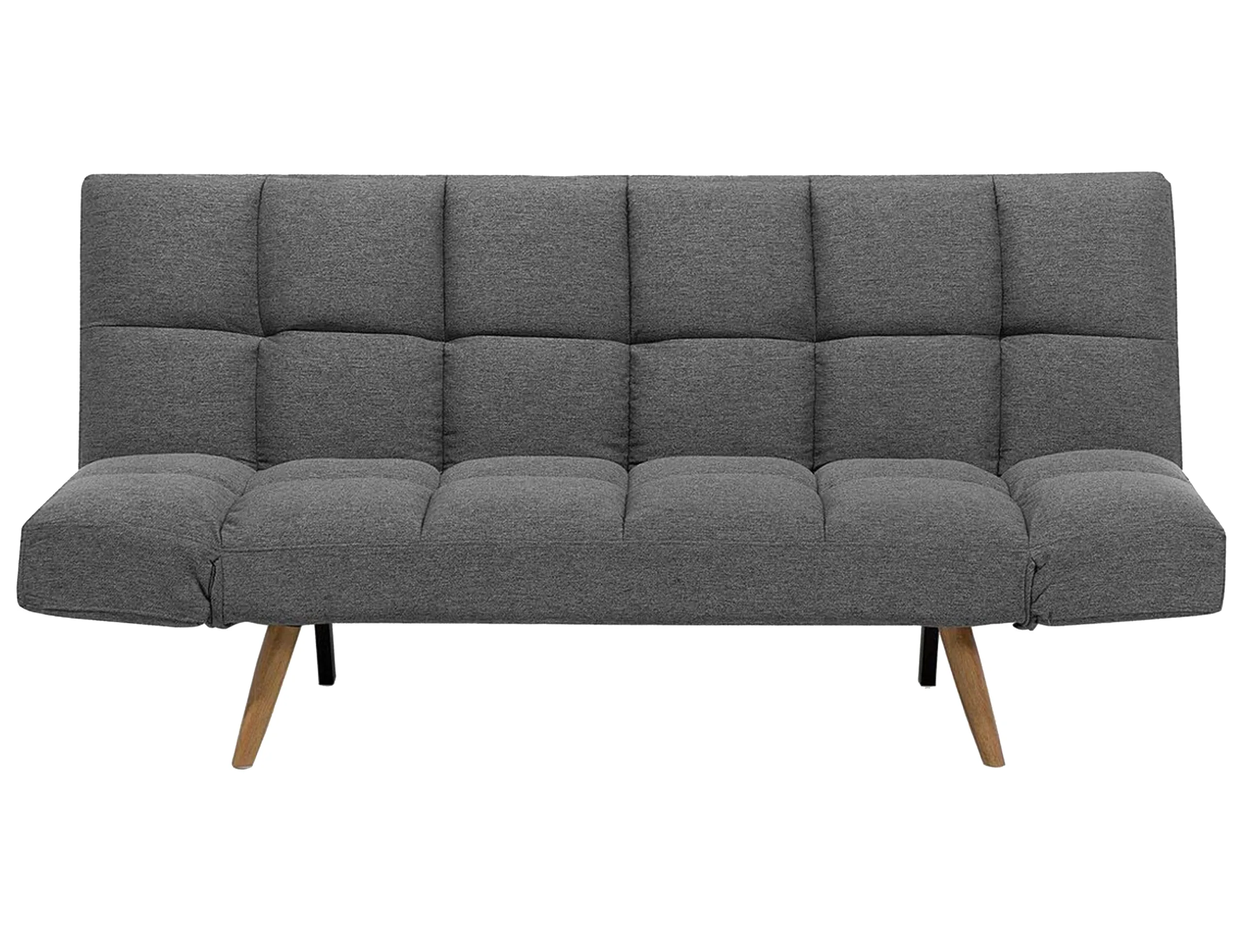 Sofa Bed 2 Seater INGARO Fabric Dark Grey