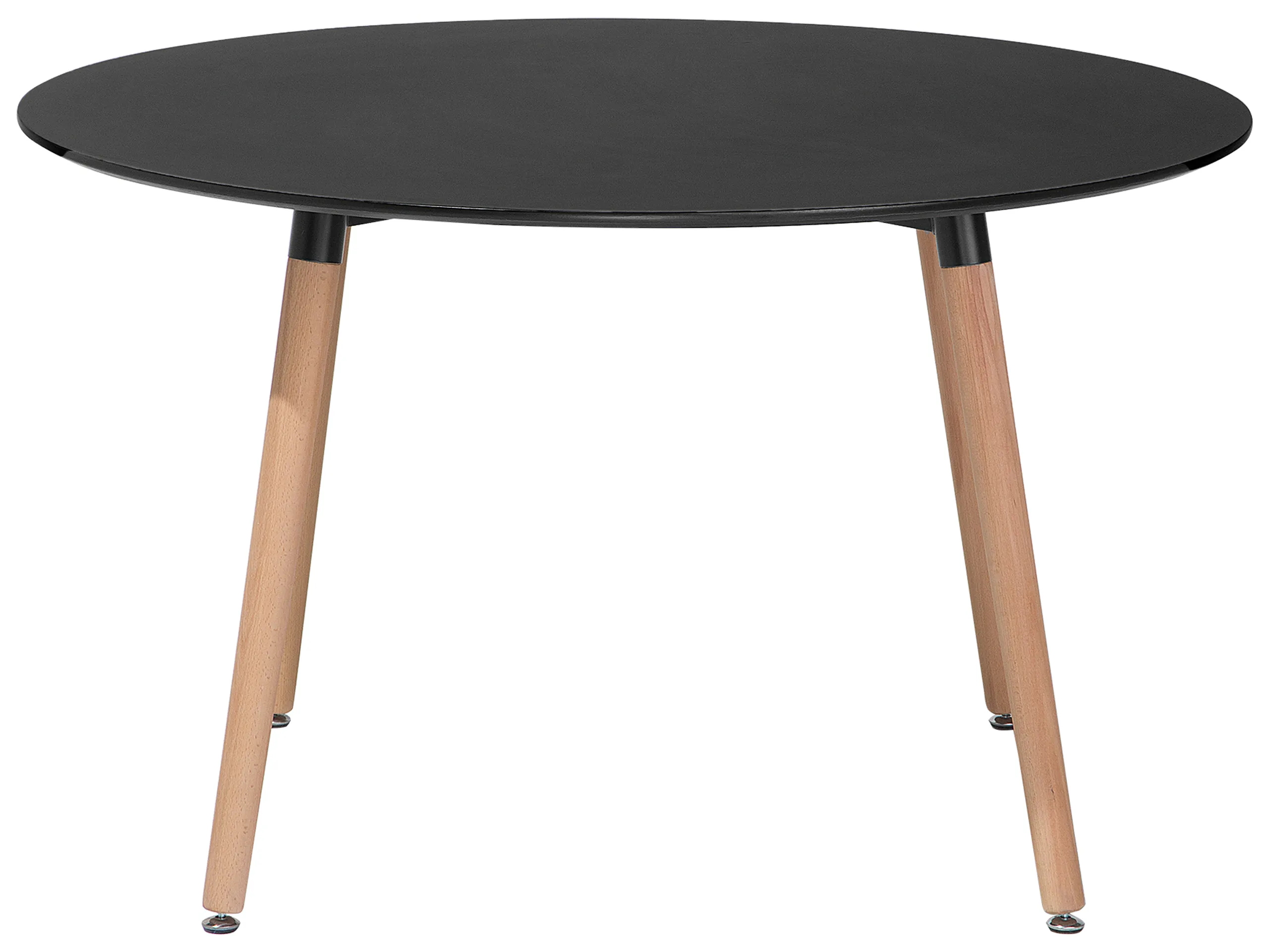 Mesa de comedor BOVIO Negro 120 cm 120 cm