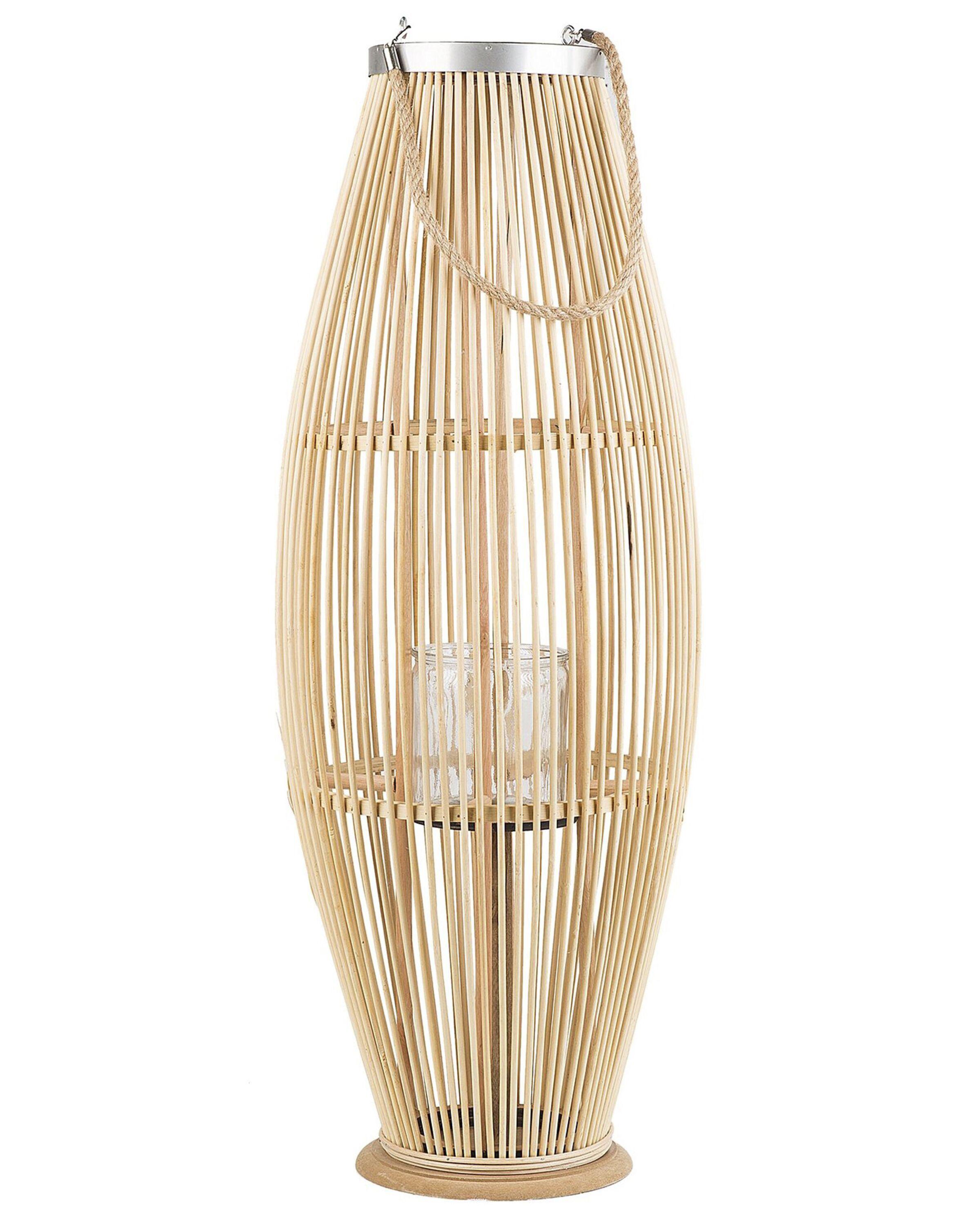 Linterna TAHITI Bambú 84 cm Natural