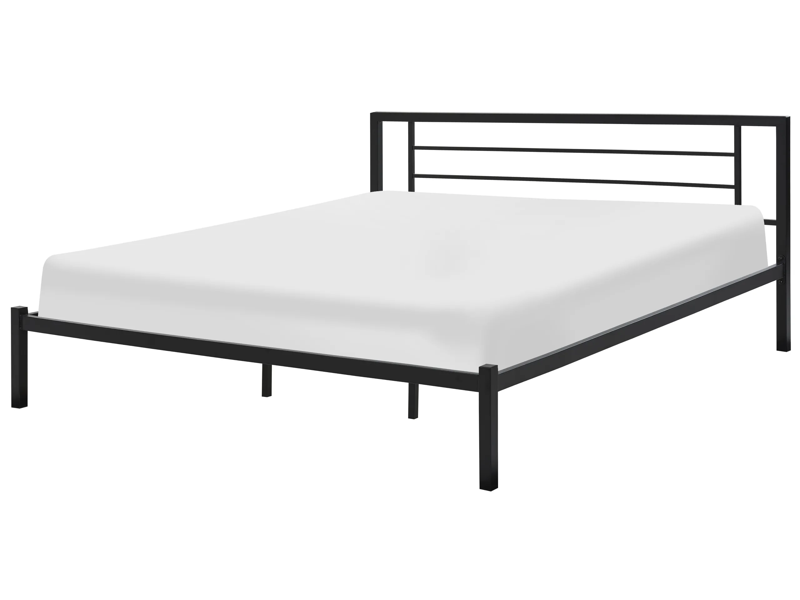 Bed Metal CUSSET 180 x 200 cm (EU Super King) Black