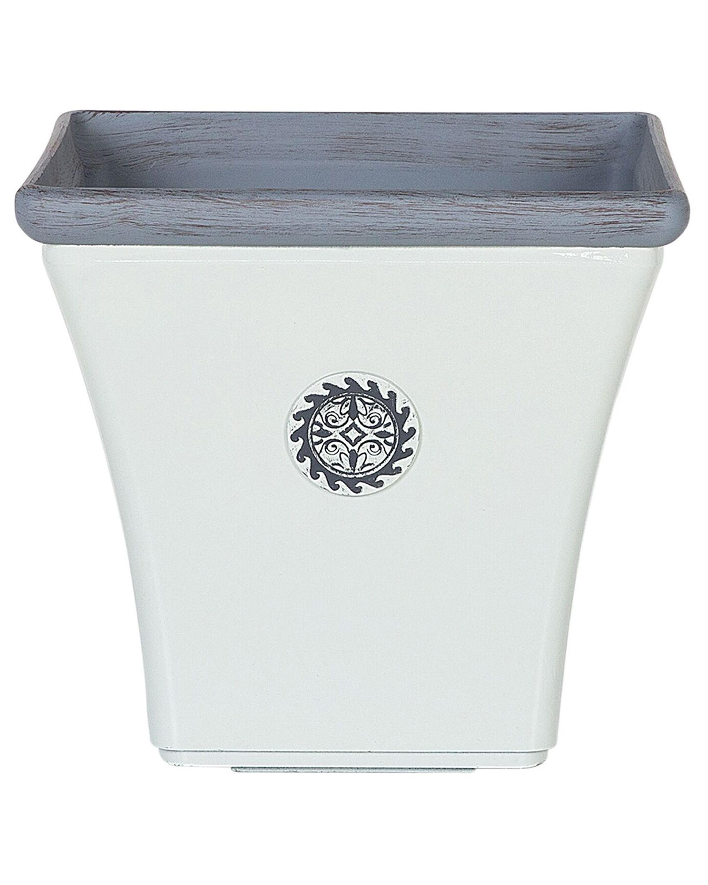Maceta ELATEIA 43 cm Blanco