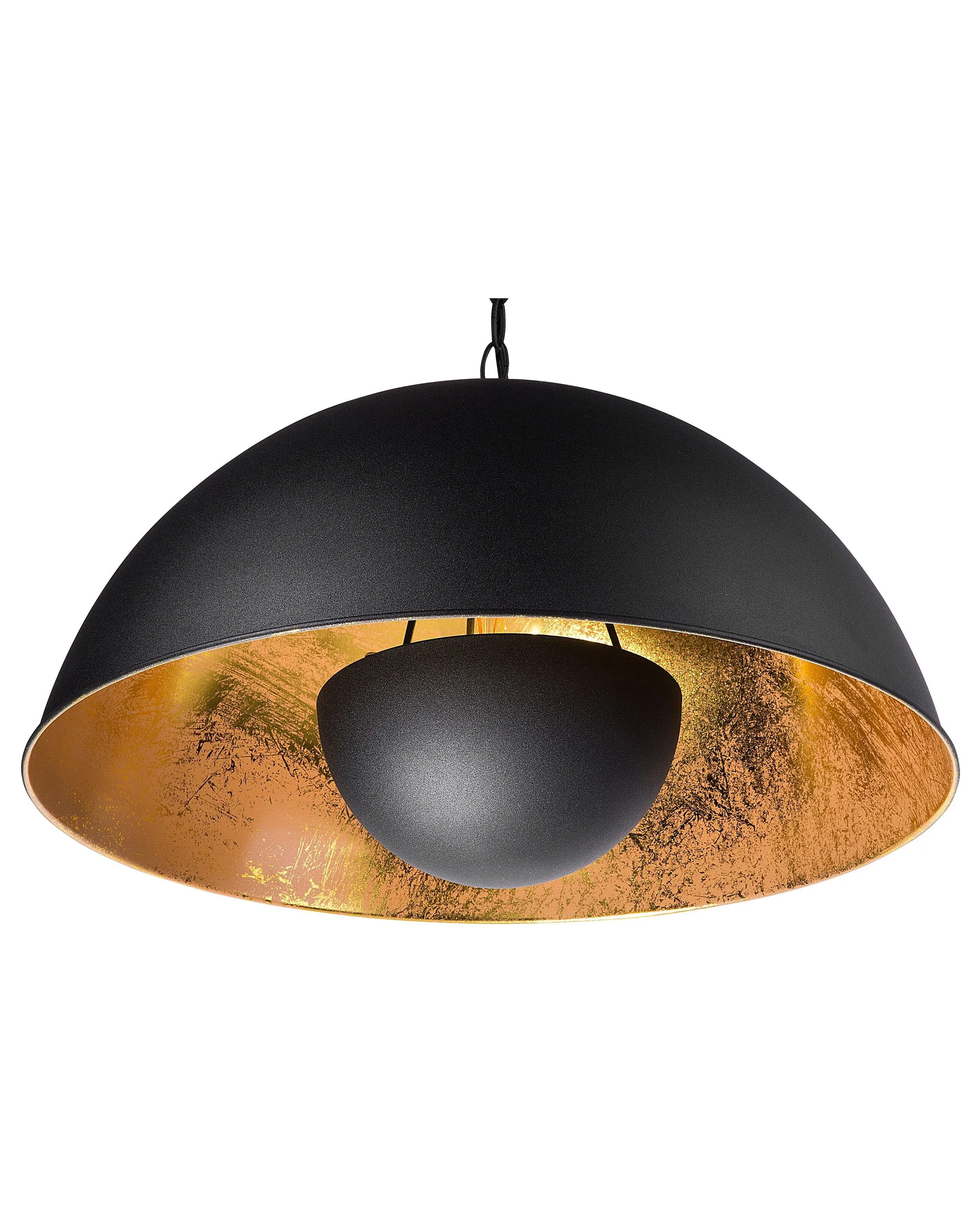 Lámpara colgante THAMES Metal Negro