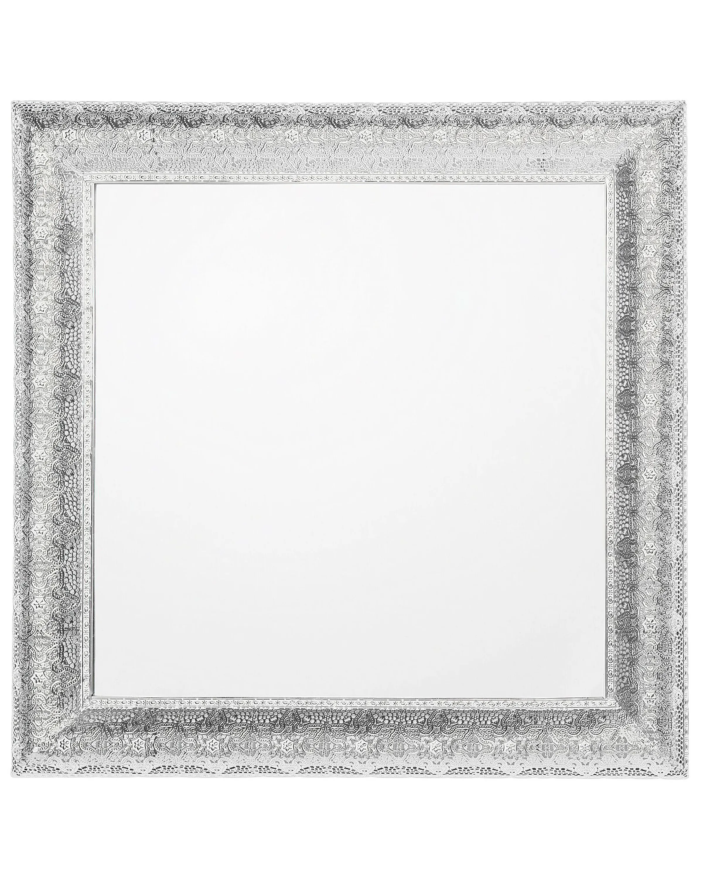 Espejo CAVAN 65 cm 65 cm Metal Plateado
