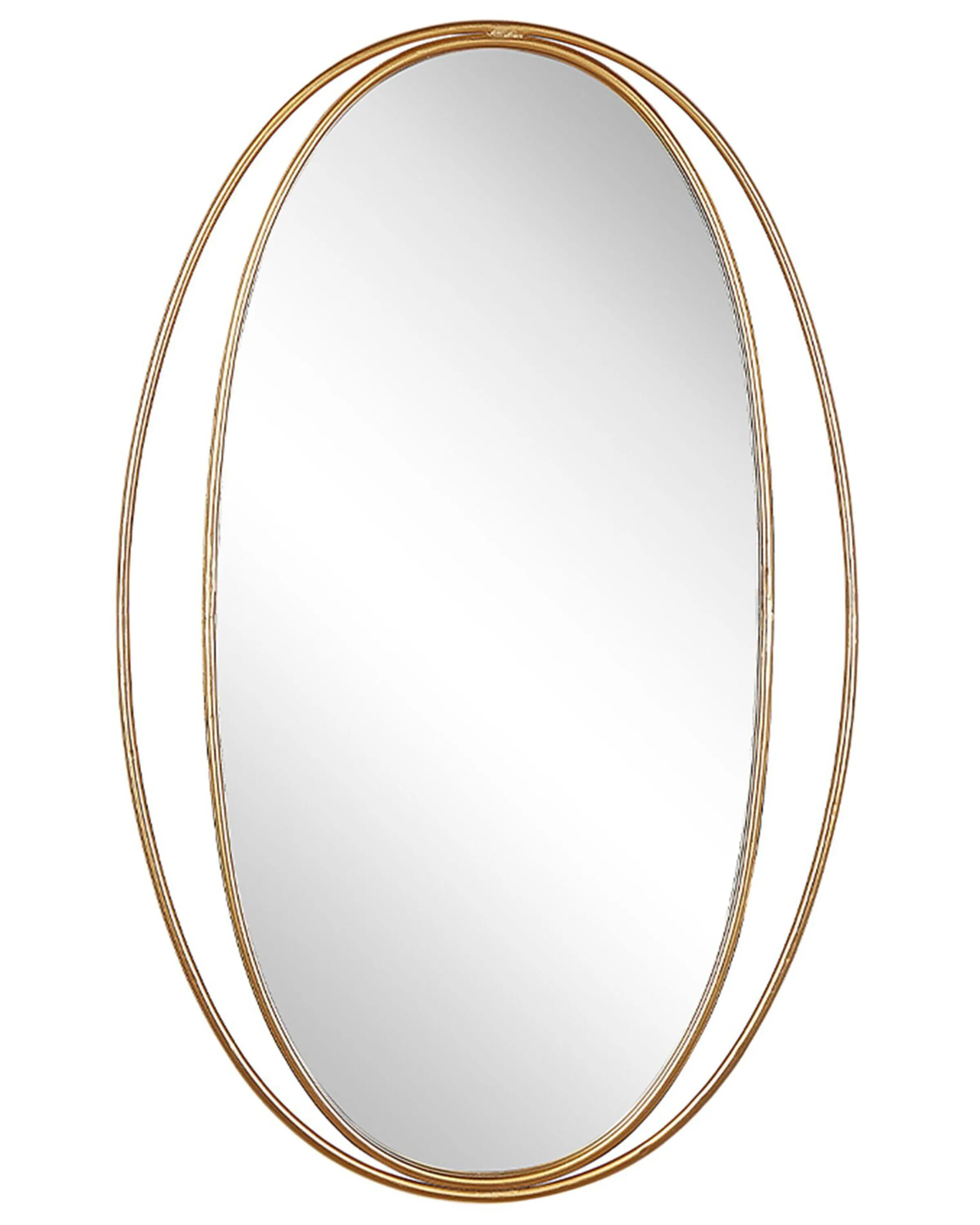 Espejo BESSON 55 cm 90 cm Metal Dorado