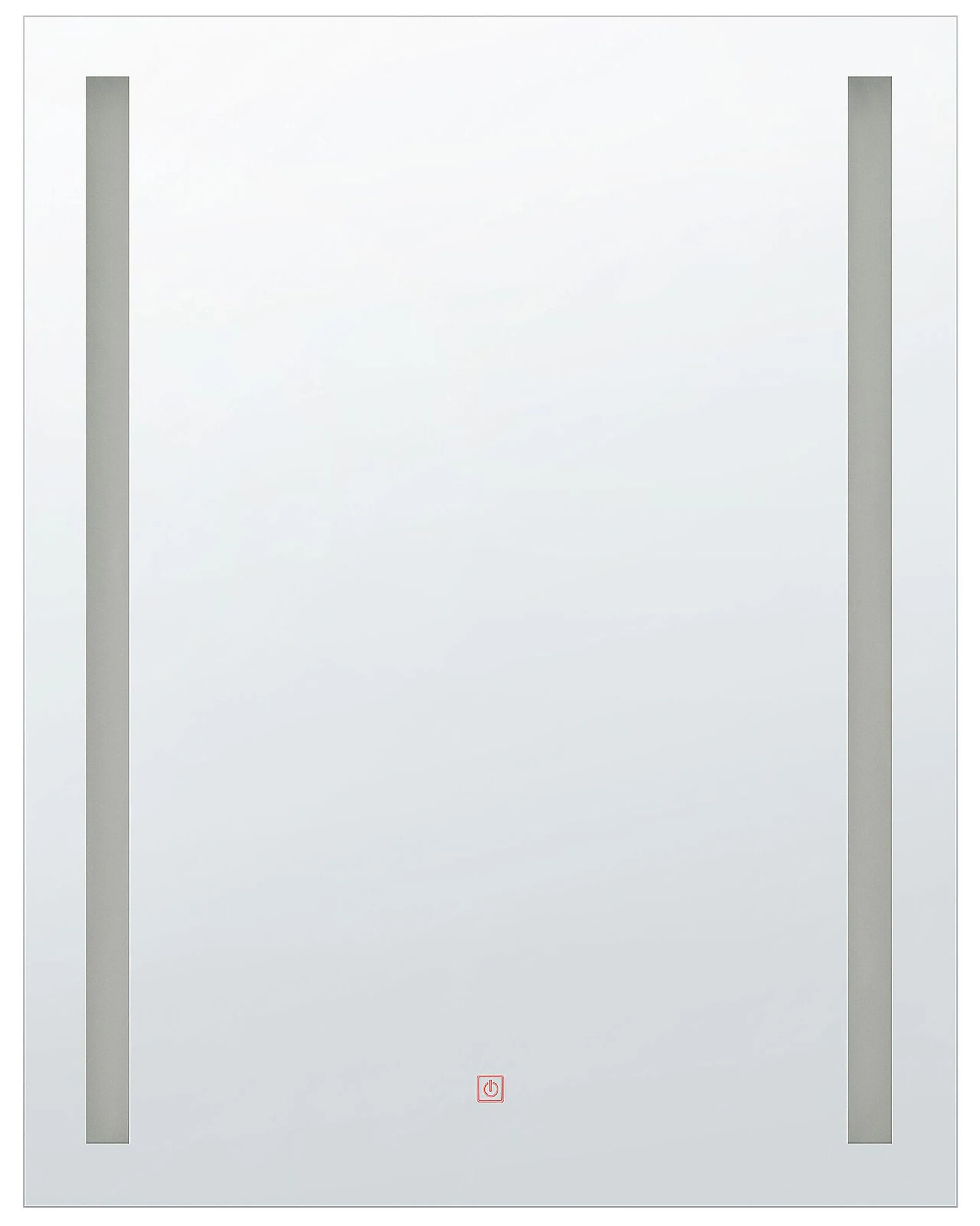 LED Bathroom Mirror MARTINET 60 cm 80 cm Silver