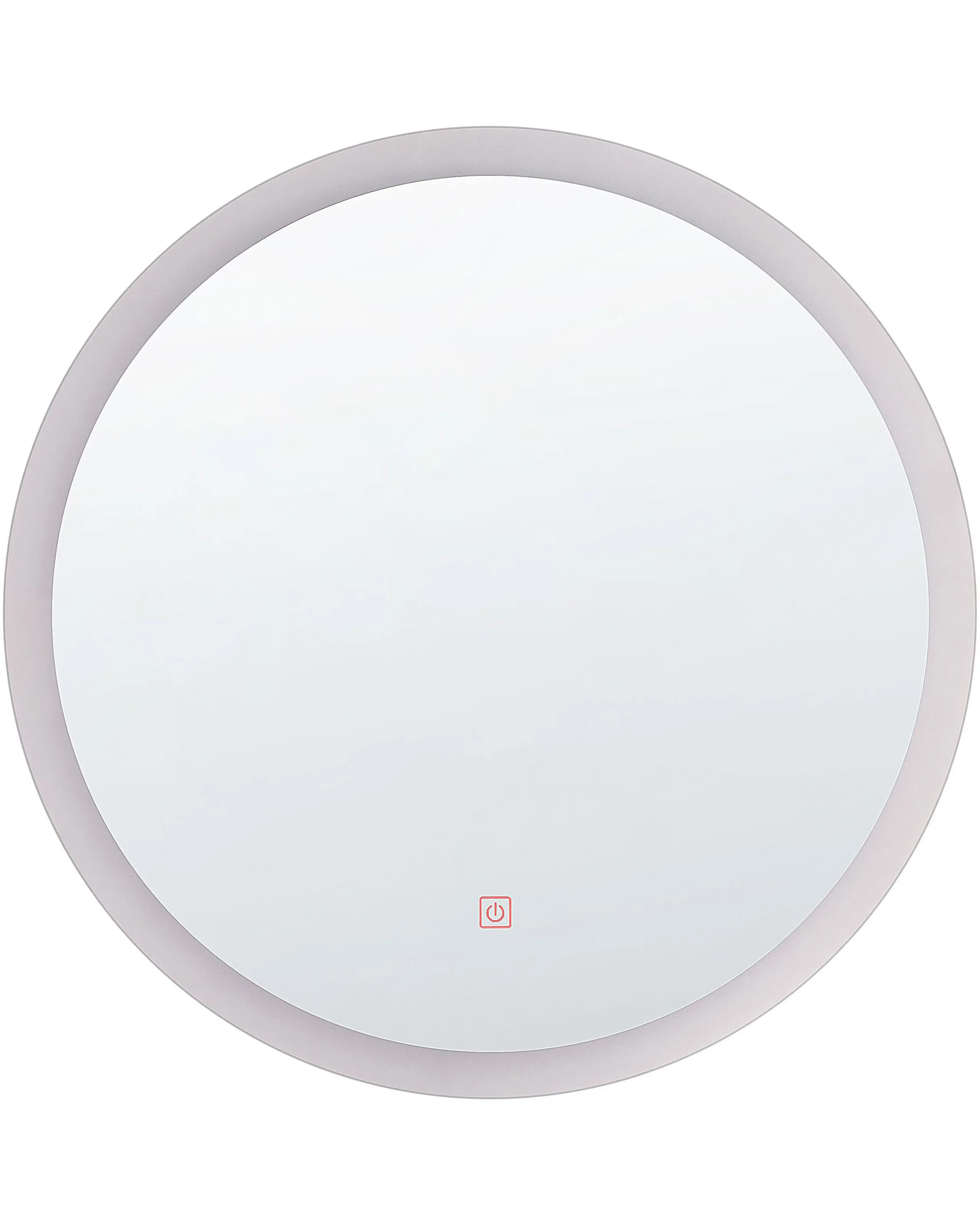 Espejo LED de baño YSER 58 cm 58 cm Plateado