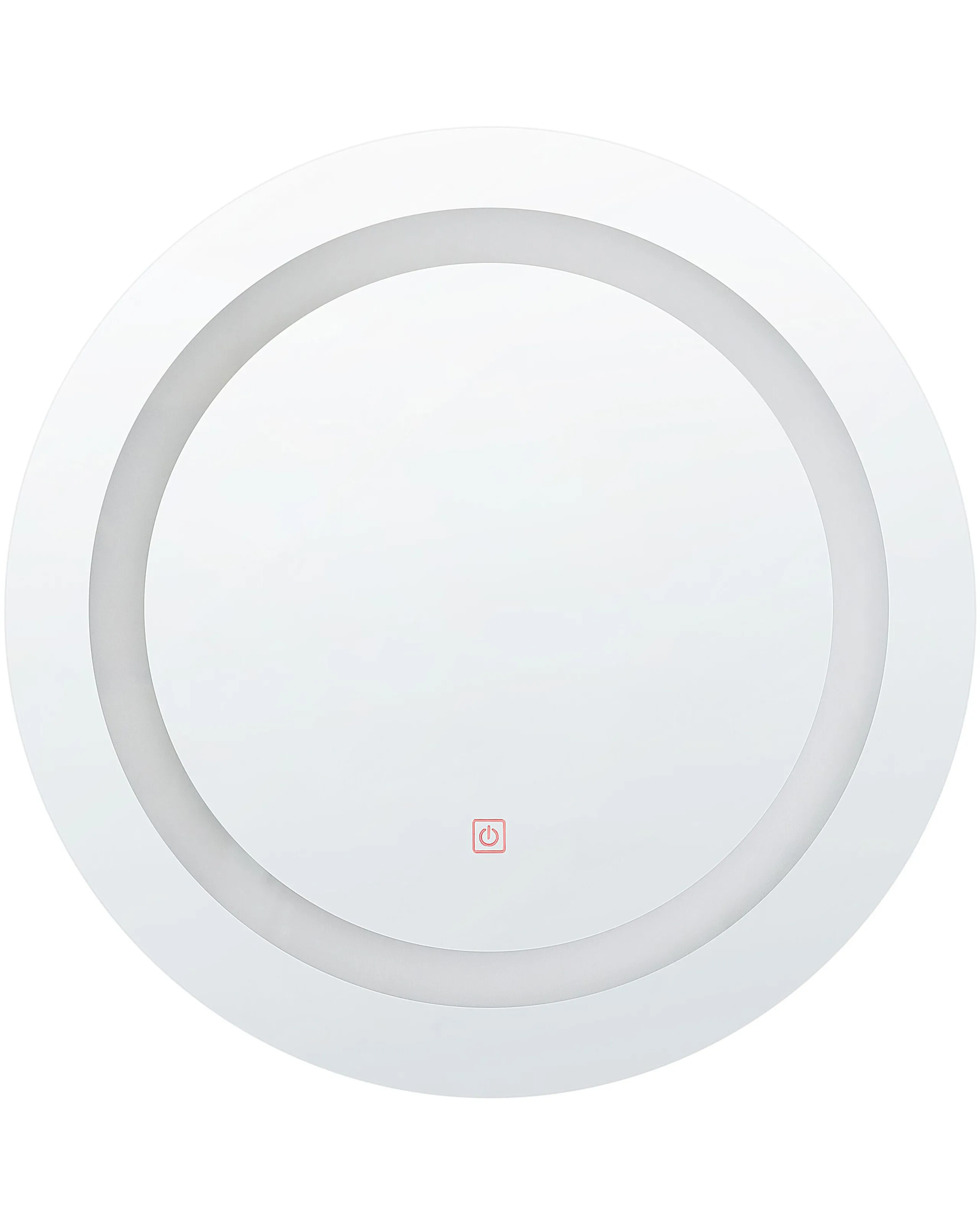 Espejo LED de baño SELUNE 58 cm 58 cm Plateado