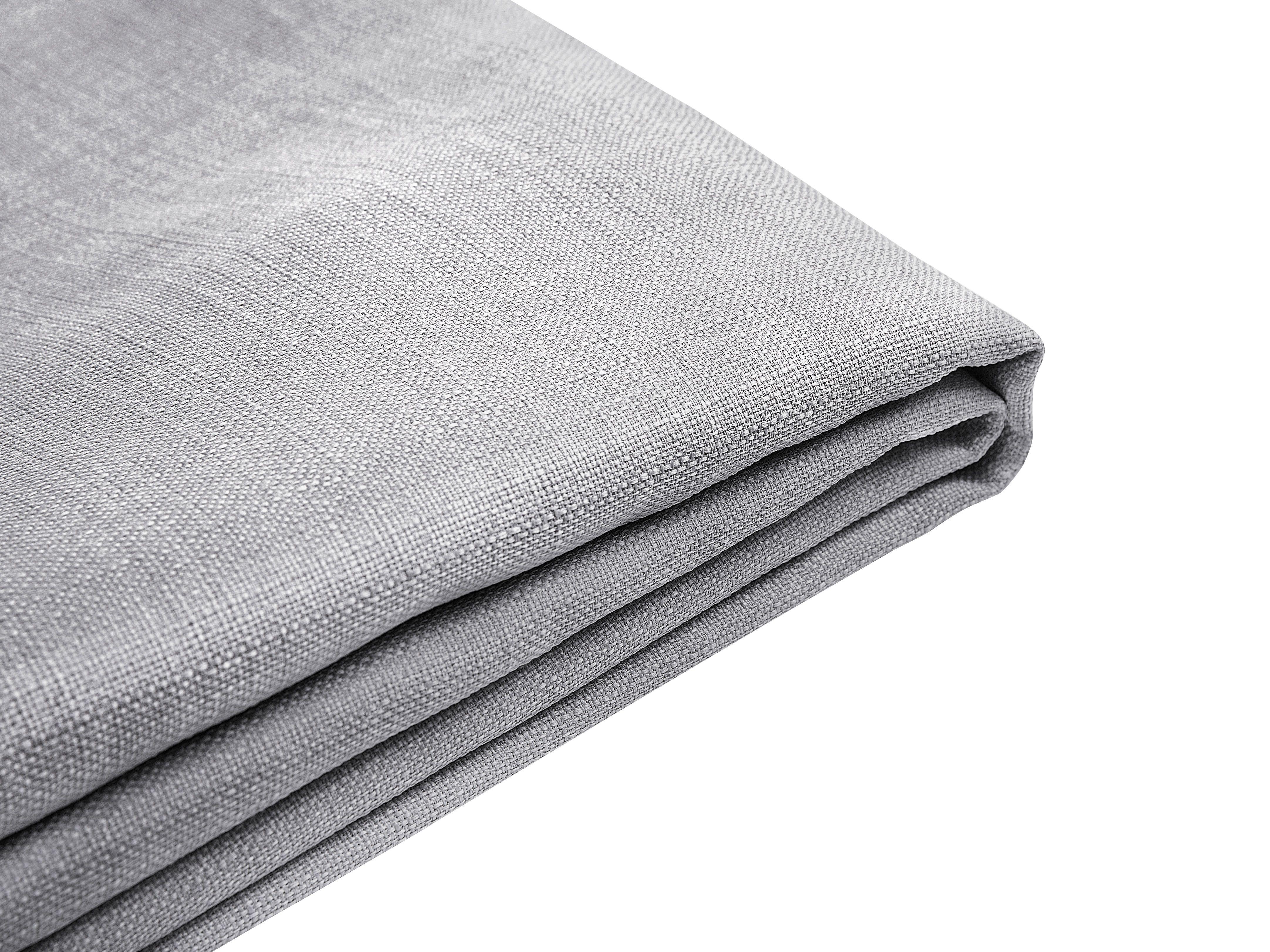 Funda para cama FITOU 160 x 200 cm Gris claro