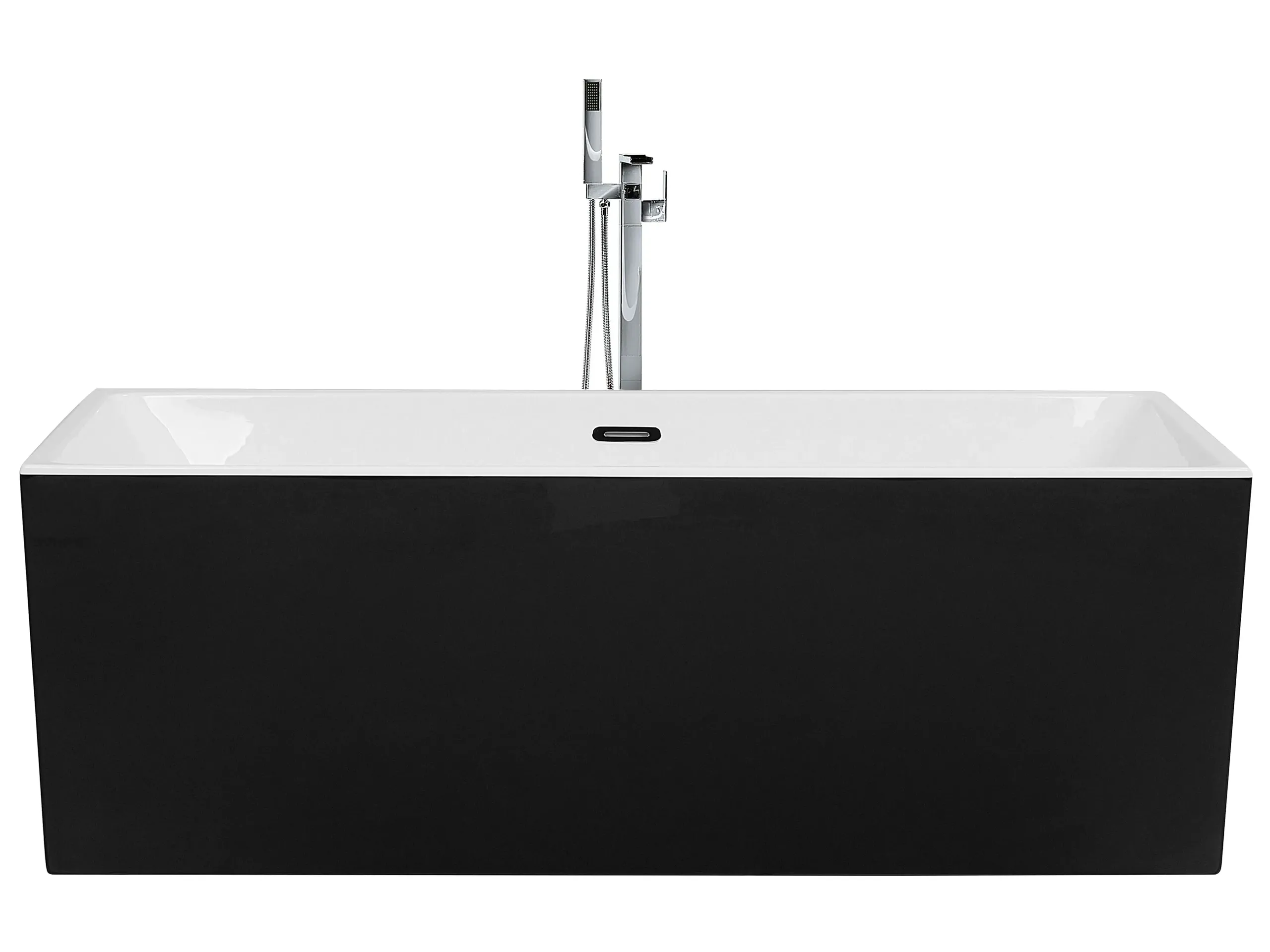 Freestanding Bathtub RIOS 1700 x 800 mm Black