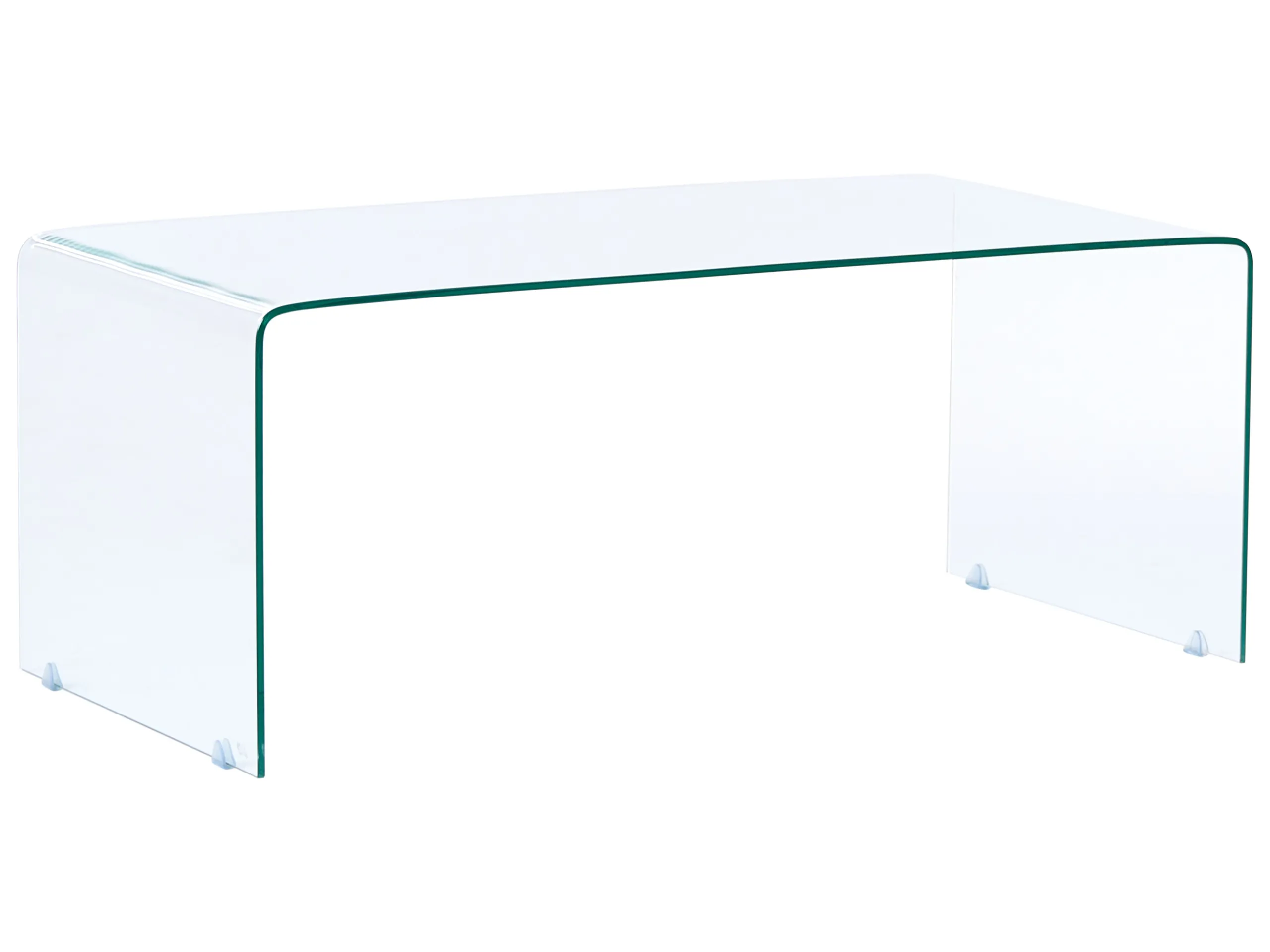 Mesa de centro KENDALL Vidrio templado Transparente