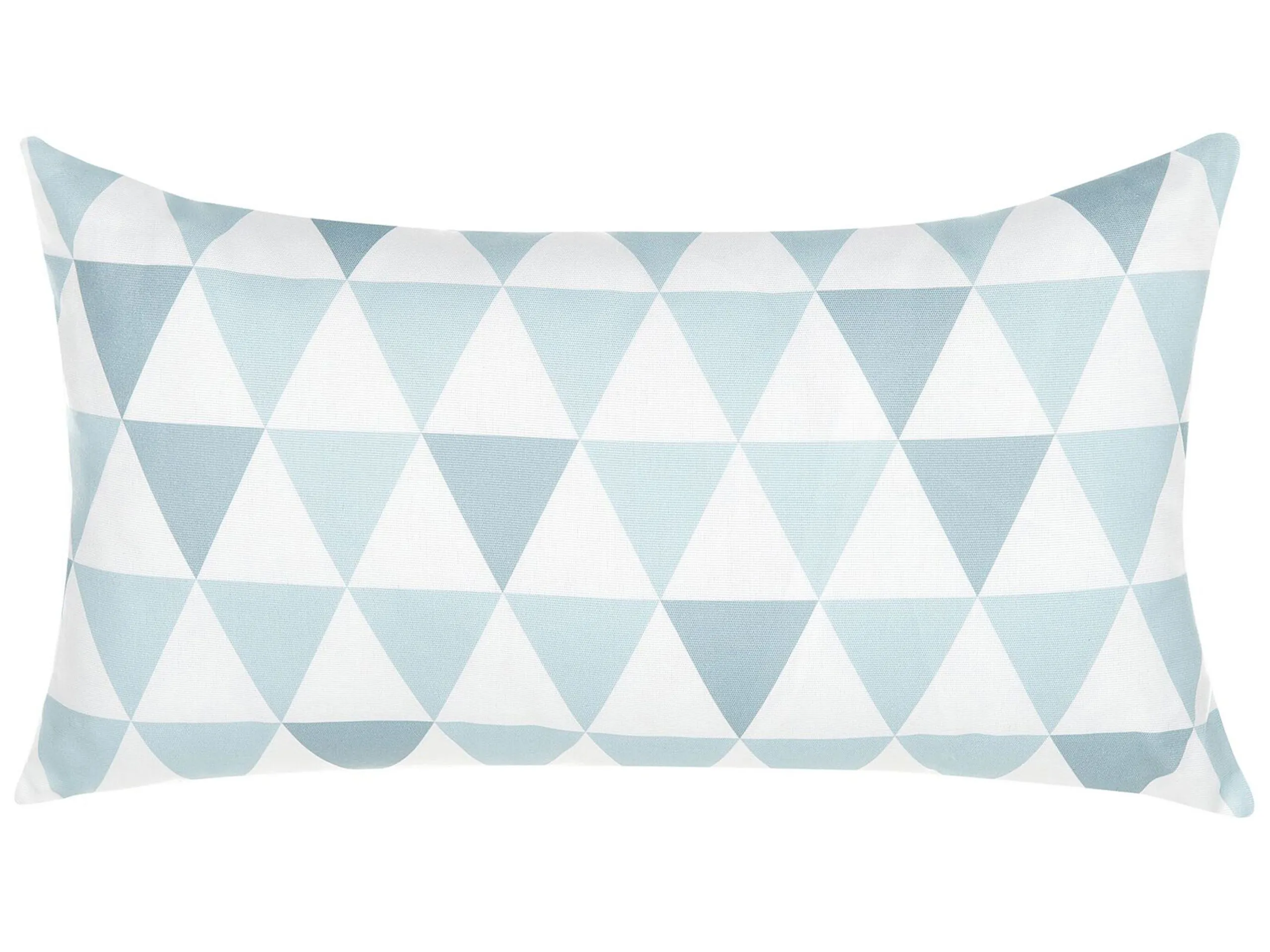 Patio Cushion TRIFOS Geometric Pattern 40 x 70 cm Blue