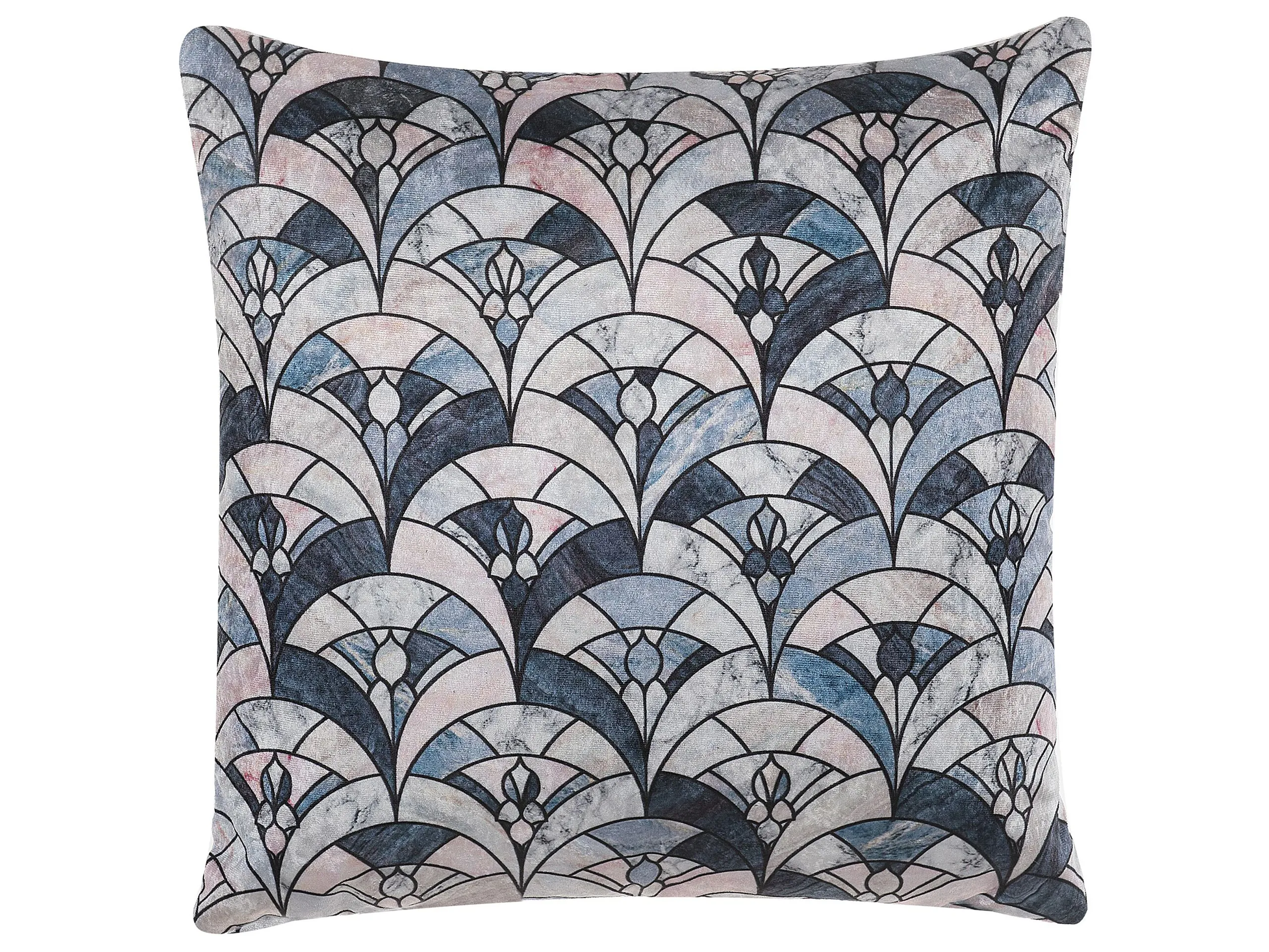 Throw Cushion KOODAL 45 x 45 cm Multicolour Geometric Pattern