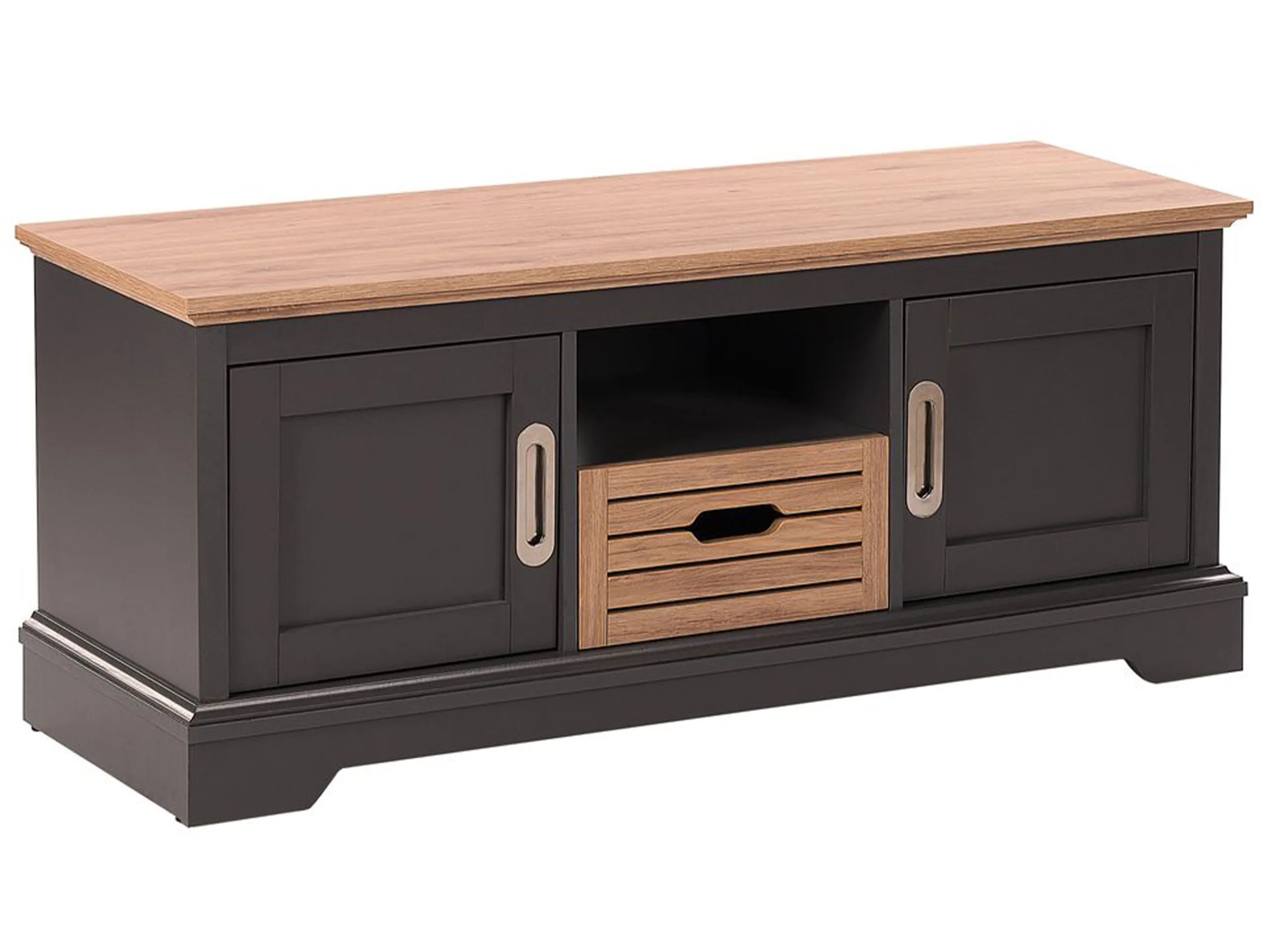 Mueble TV GARET Gris oscuro
