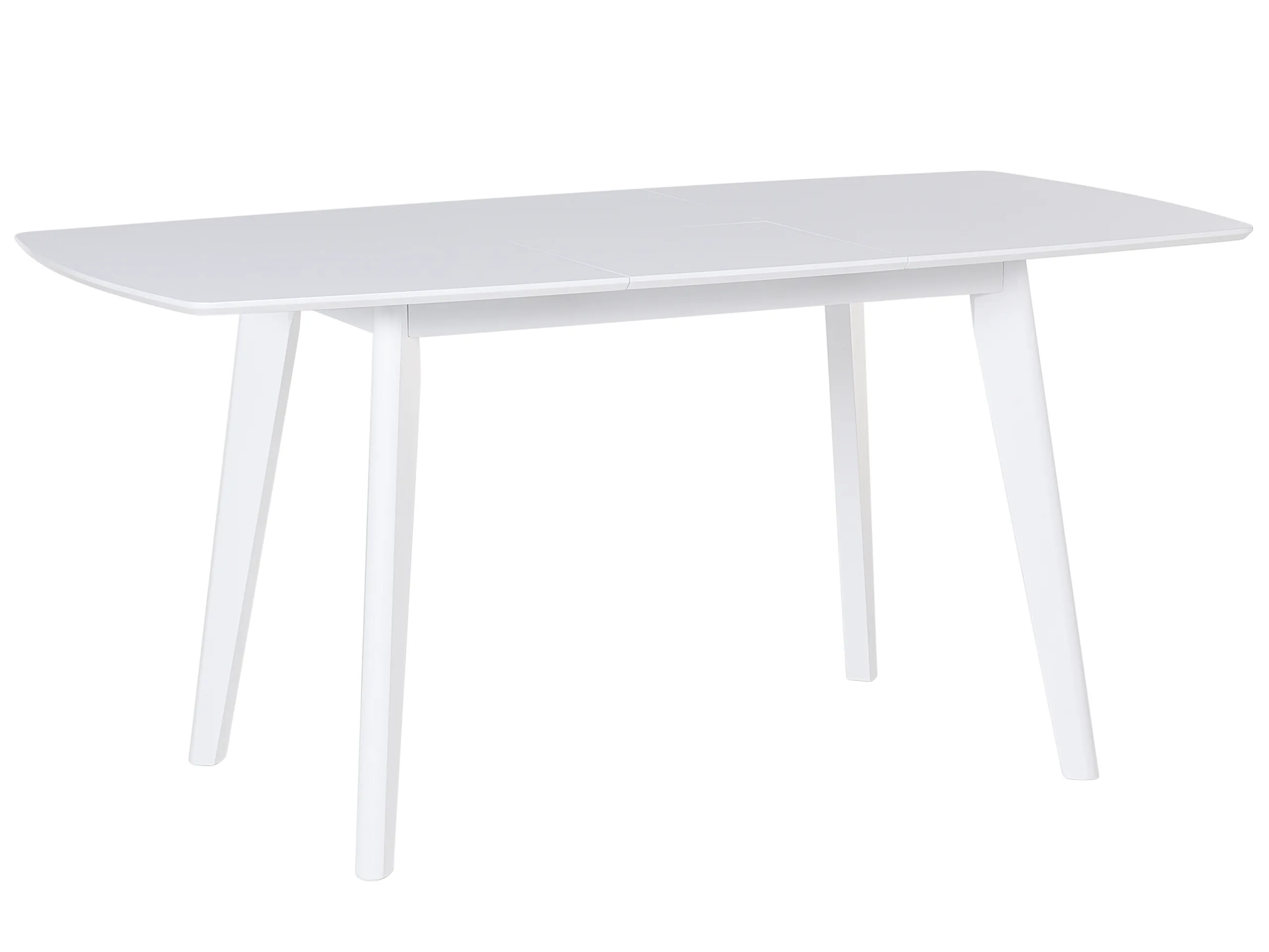 Mesa de comedor extensible SANFORD Blanco 120/160 cm 80 cm