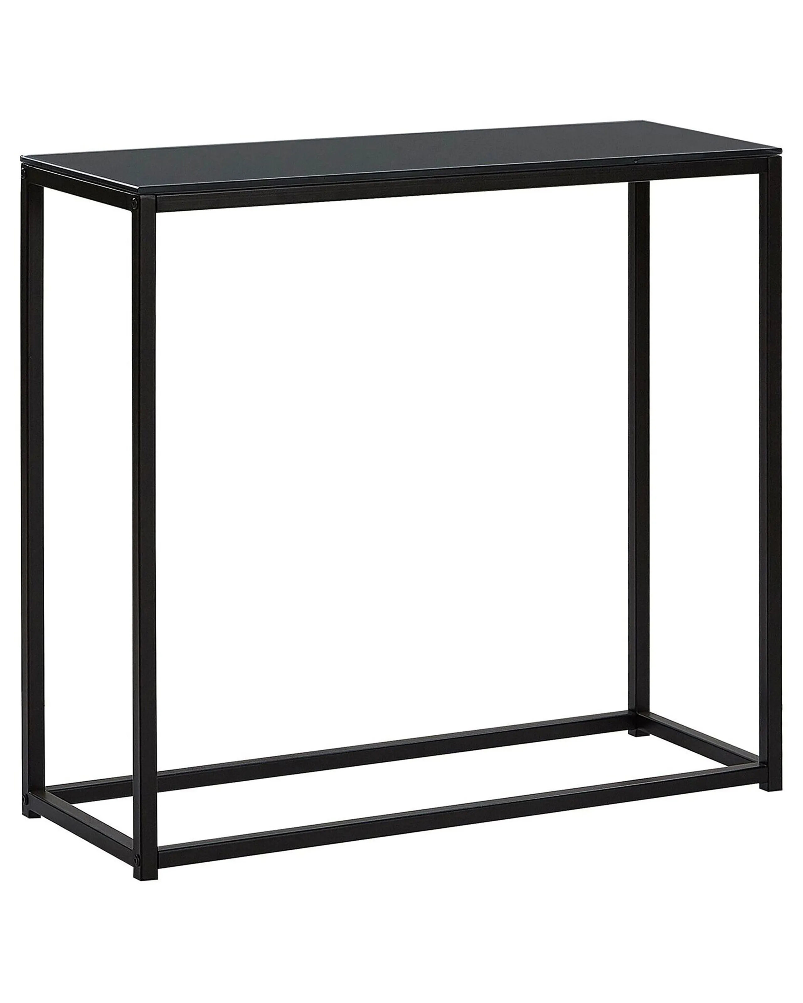 Consola DELANO Vidrio templado Negro