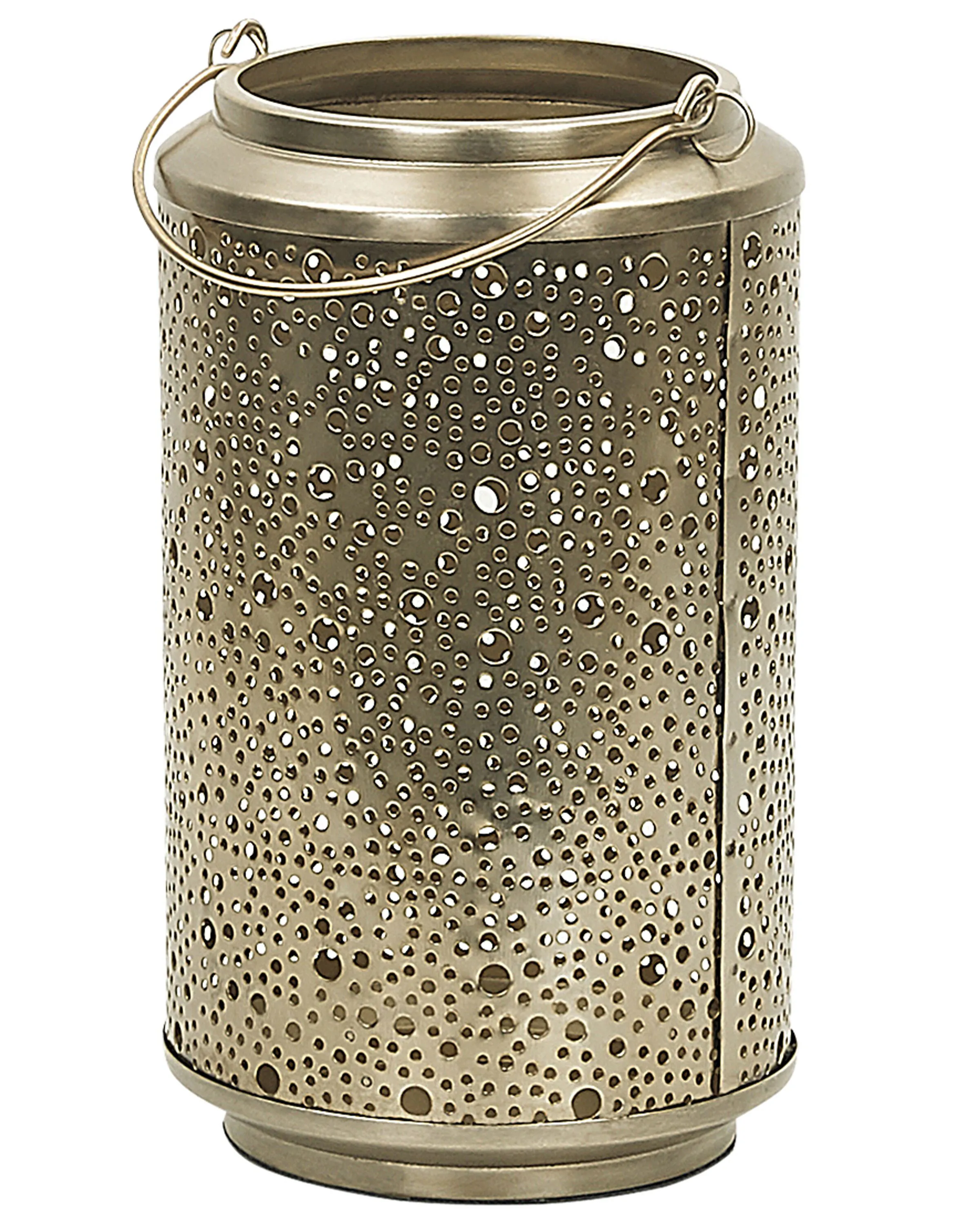 Lantern CORFU Metal 25 cm Gold