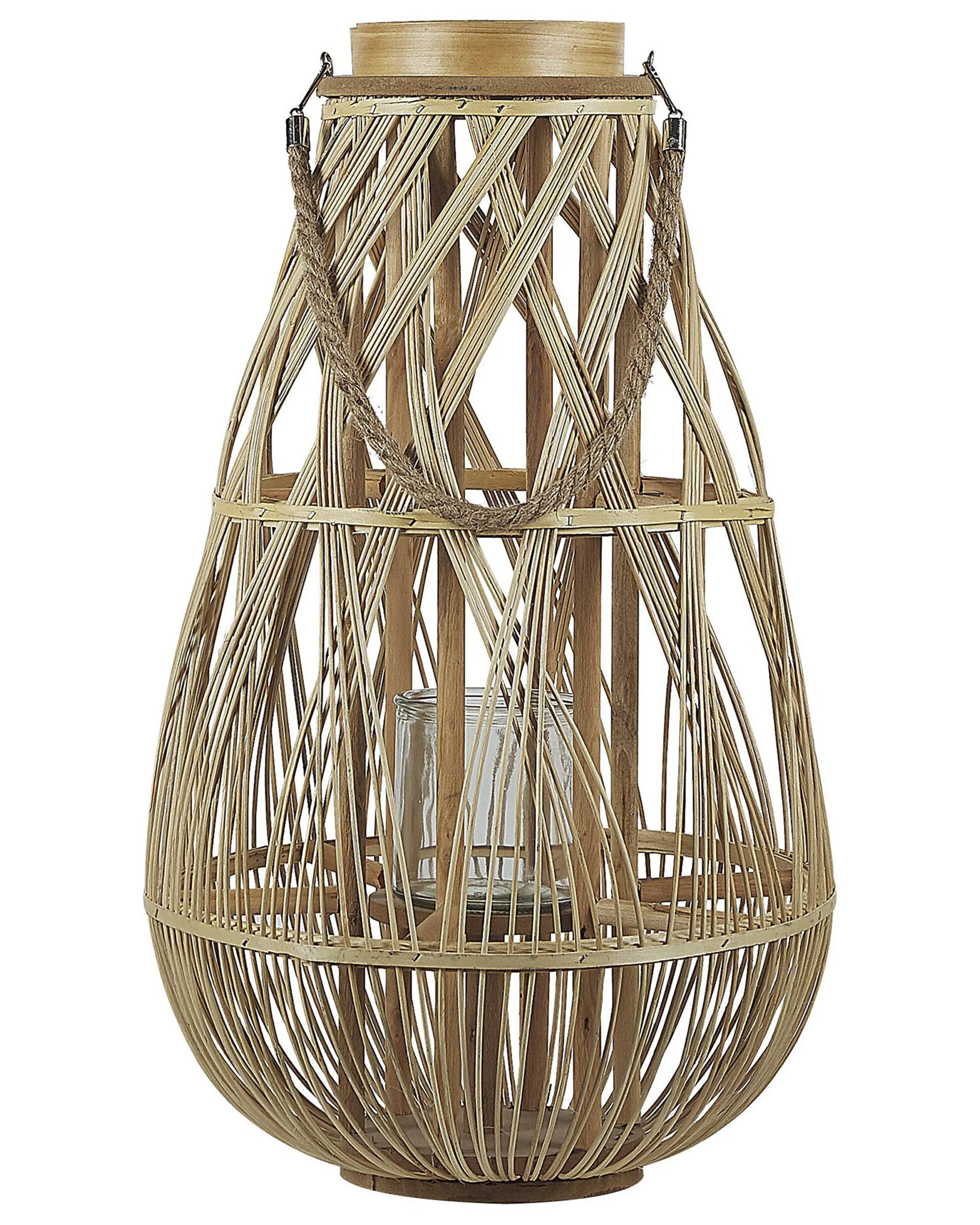 Linterna TONGA Bambú 56 cm Natural