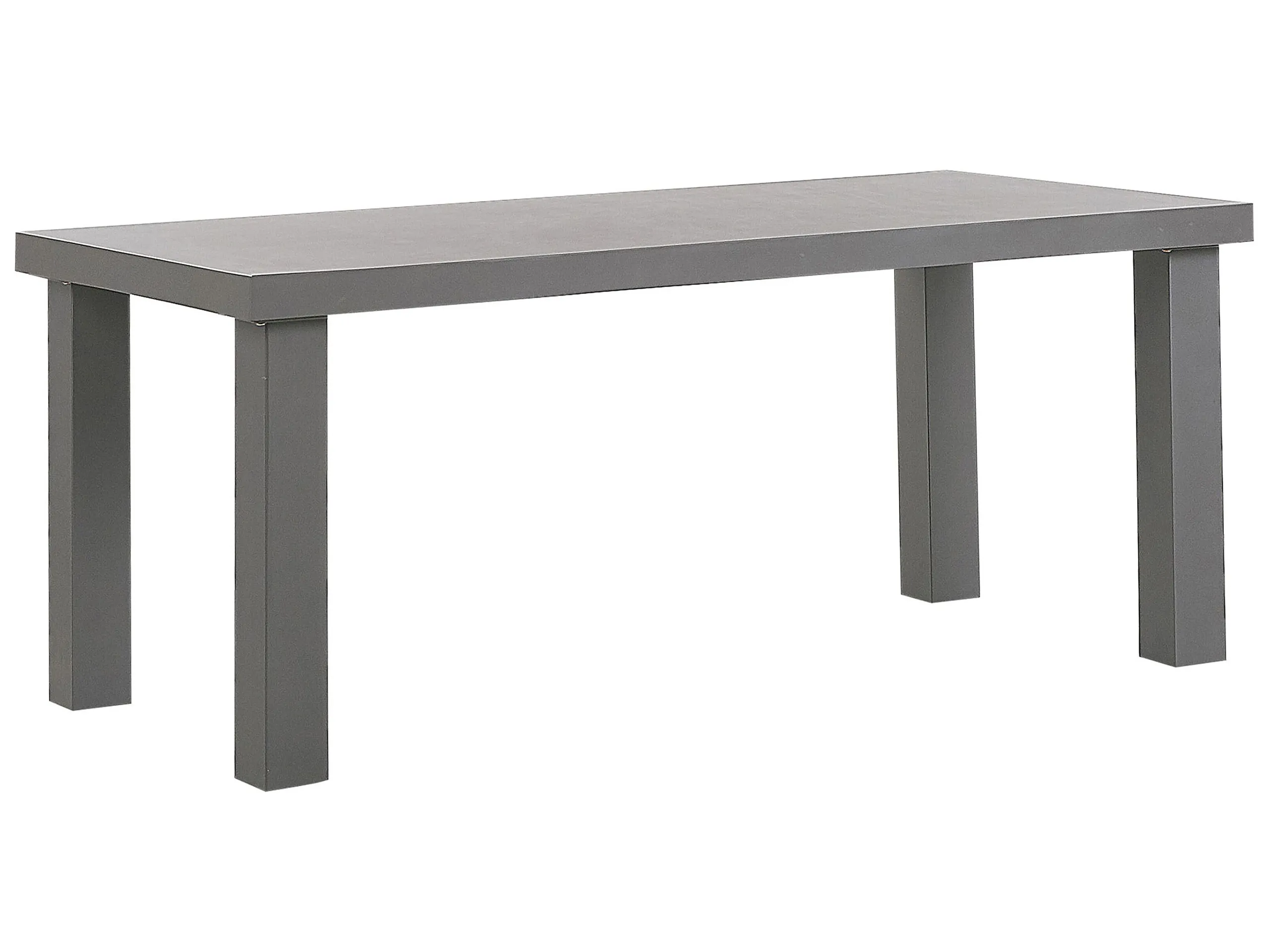 Mesa de jardín TARANTO 180 cm 90 cm Cemento Gris