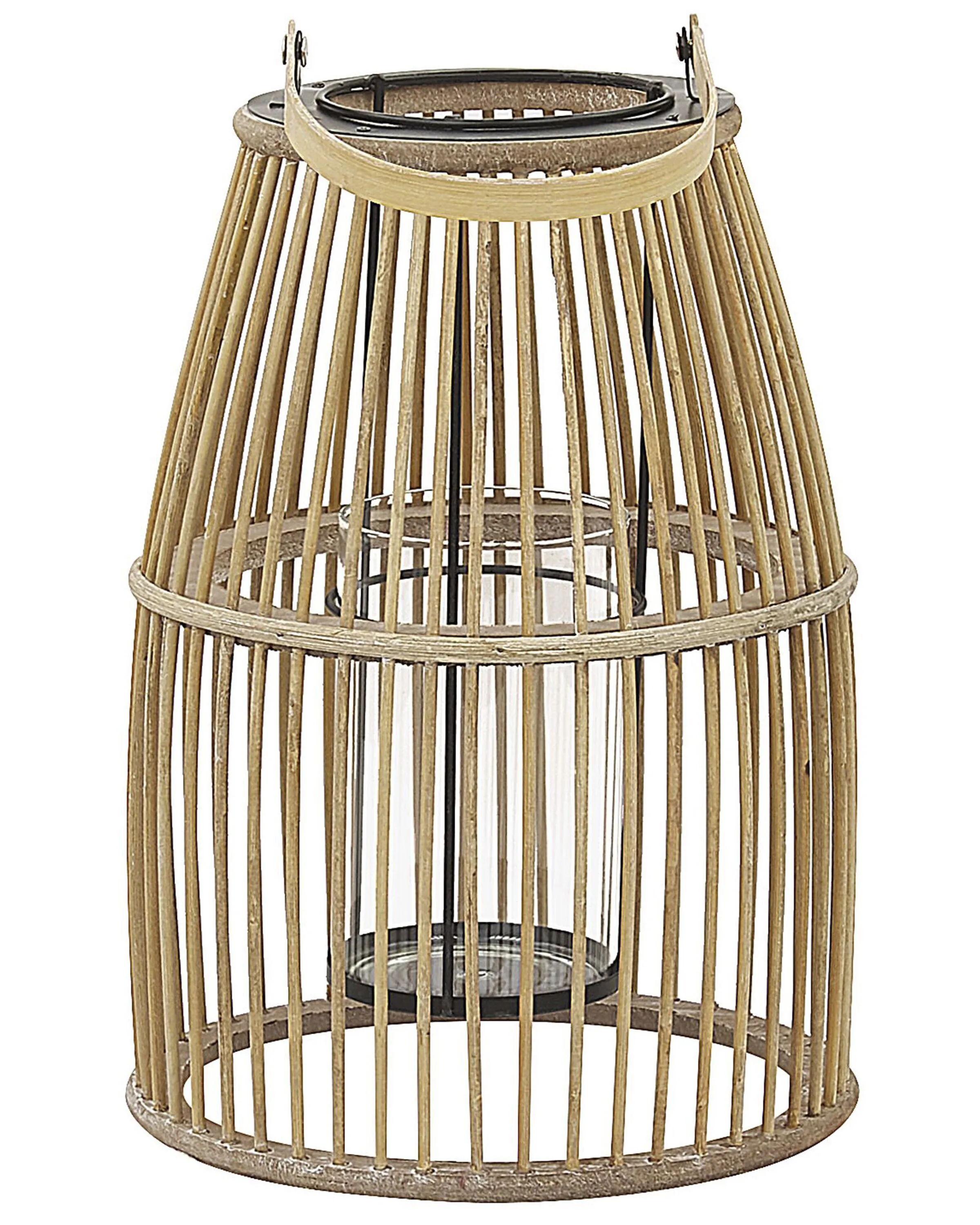 Linterna HOSTE Bambú 32 cm Beige