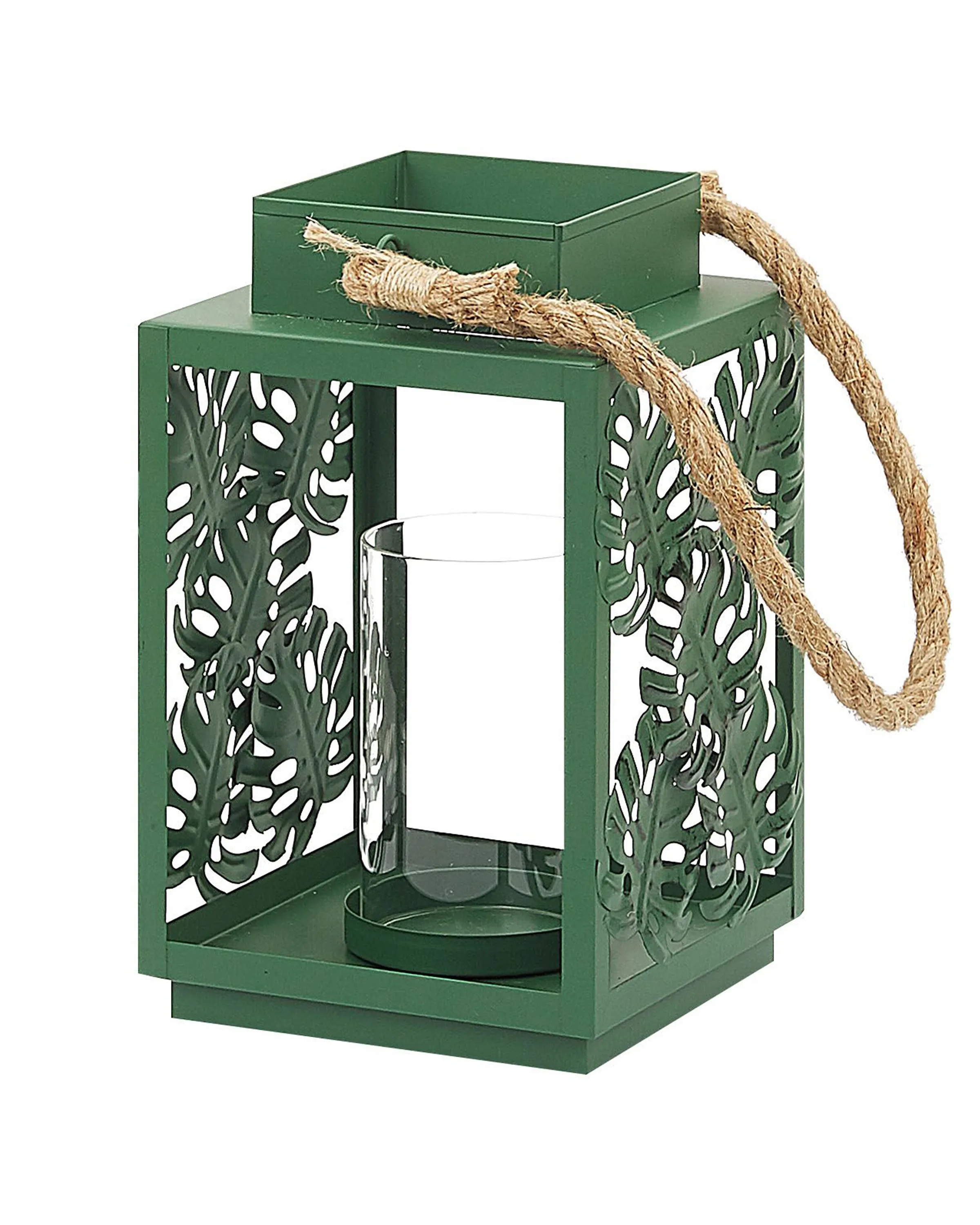 Linterna UNIMAK Metal 25 cm Verde