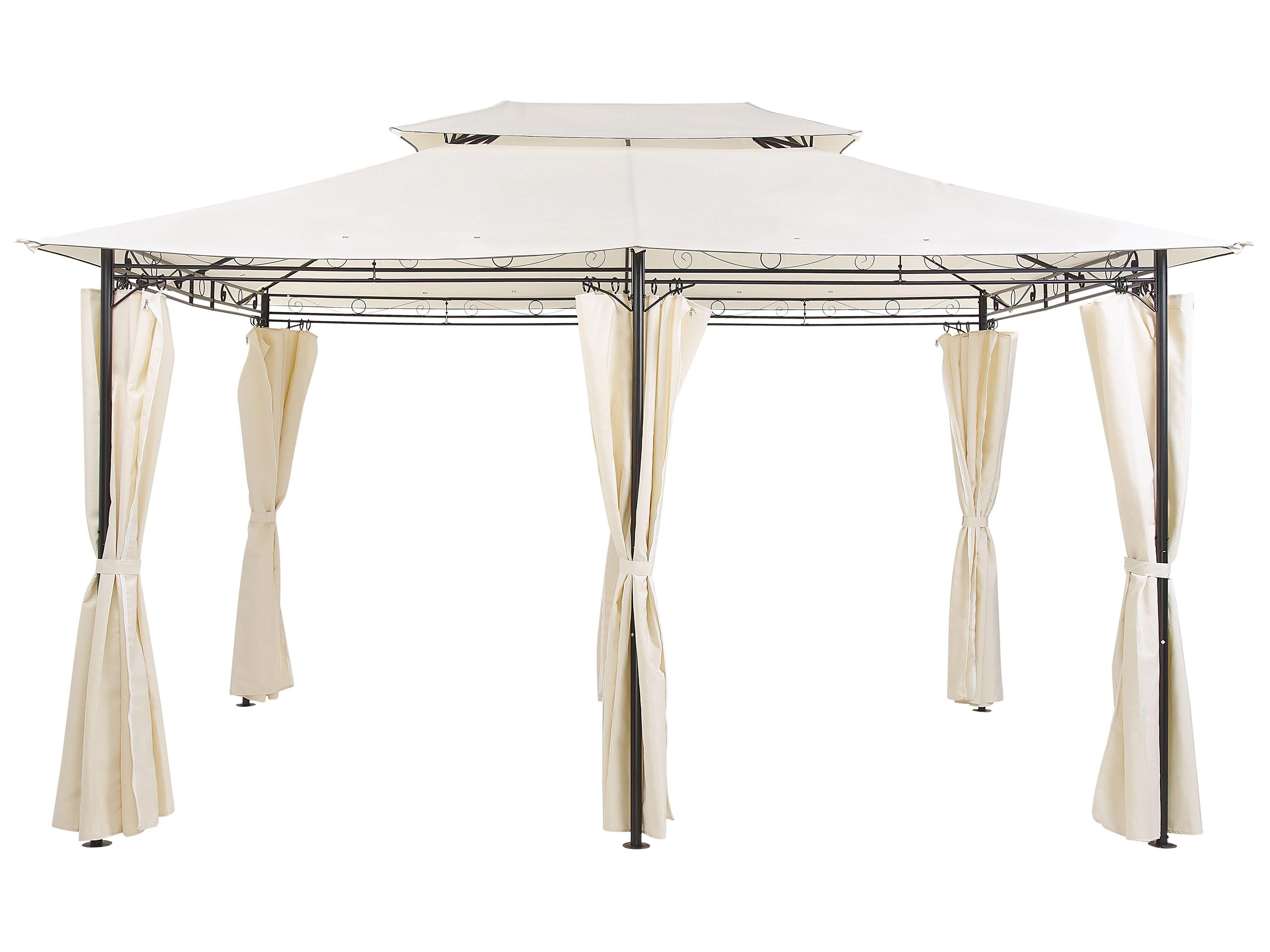 Cenador COLOS Metal 400 cm 300 cm Beige