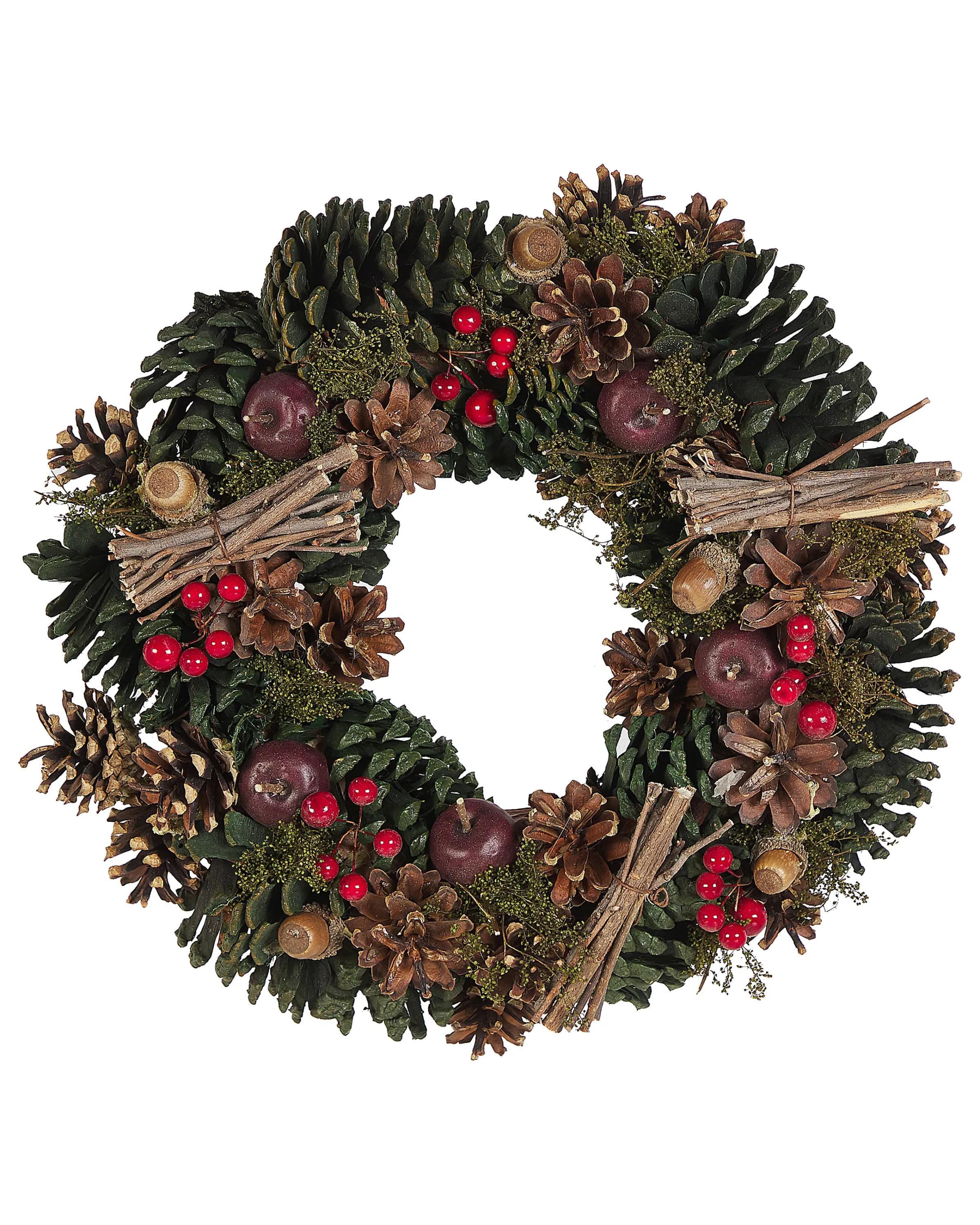 Corona de Navidad NURMES Verde 35 cm