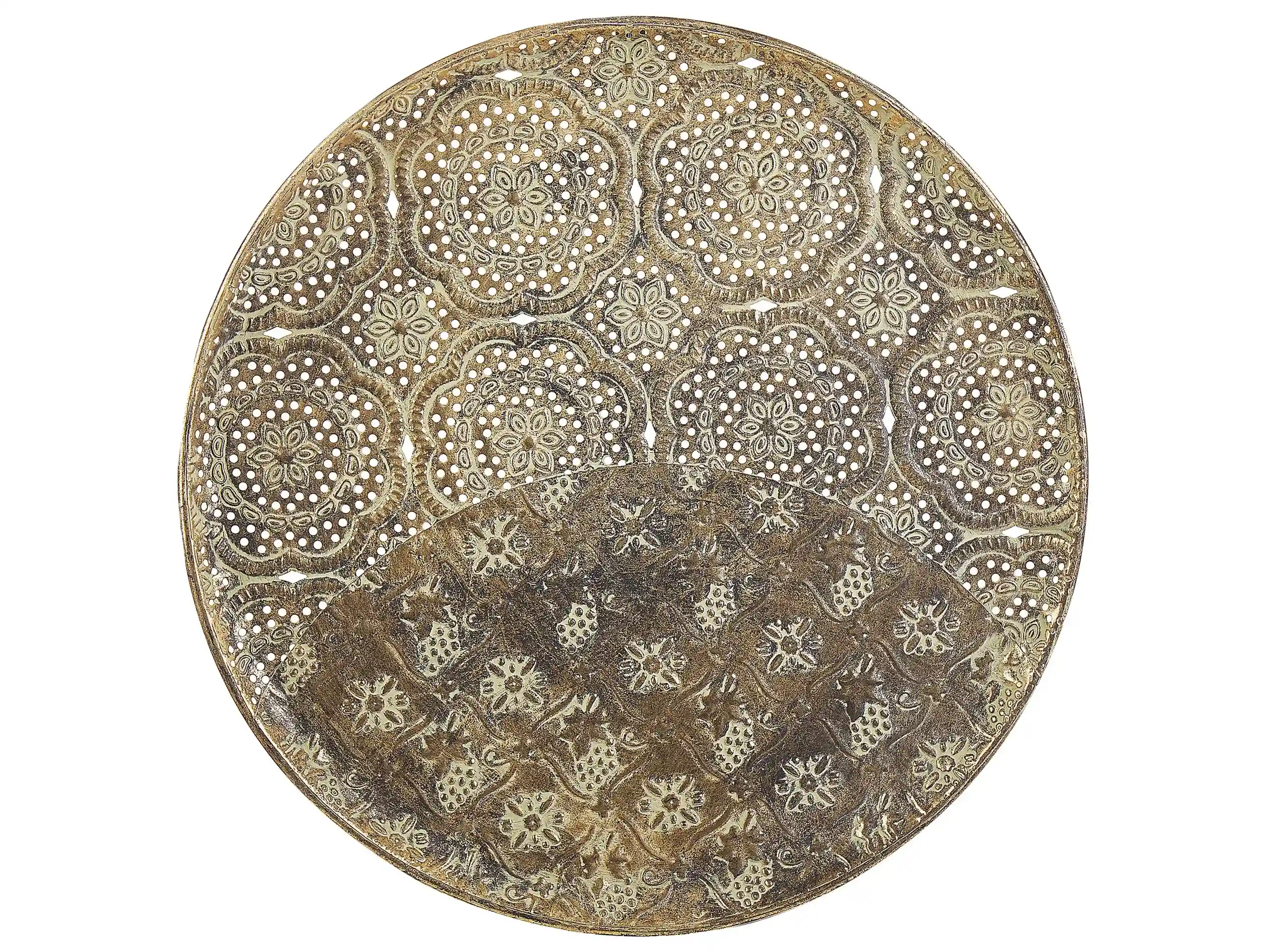 Decorative Tray KITNOS Metal Gold