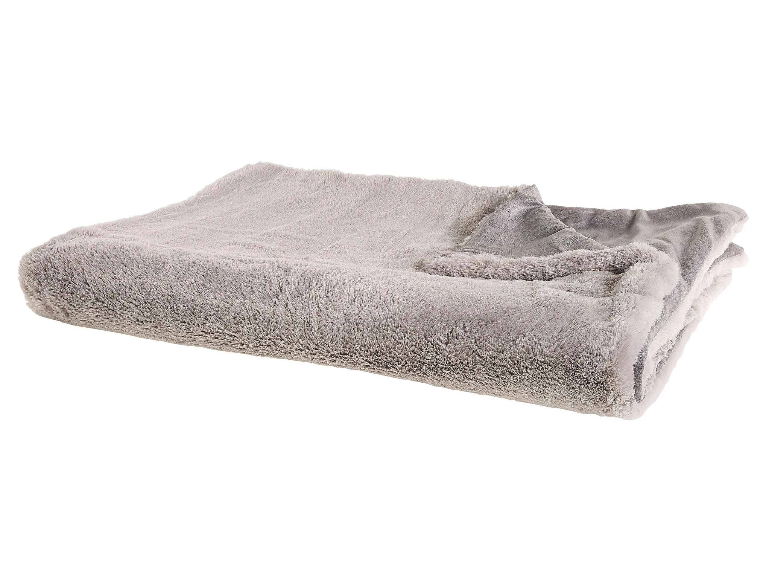 Manta CHAAB 150 x 200 cm Gris claro