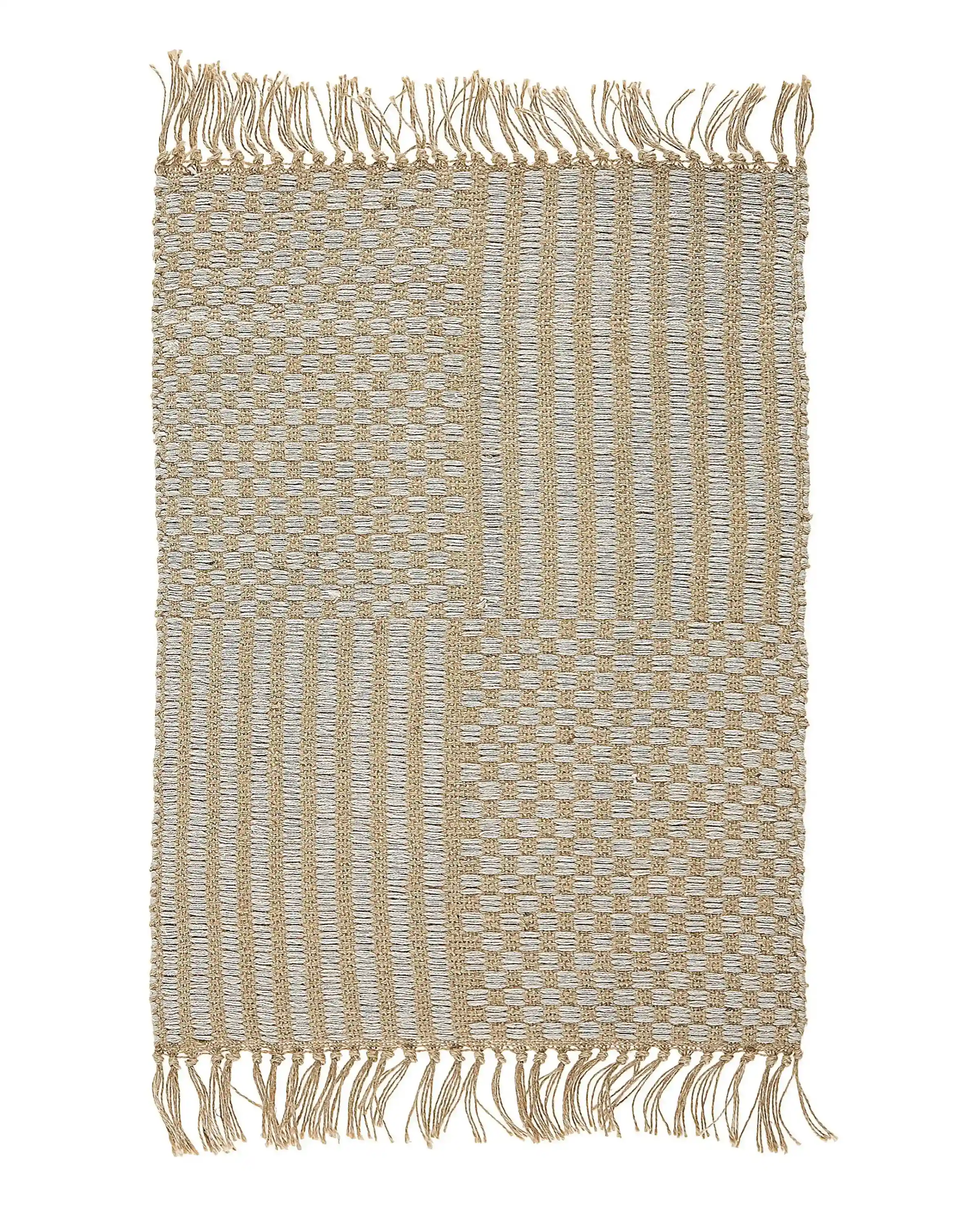 Rug ADABAG Beige 50 x 80 cm Jute