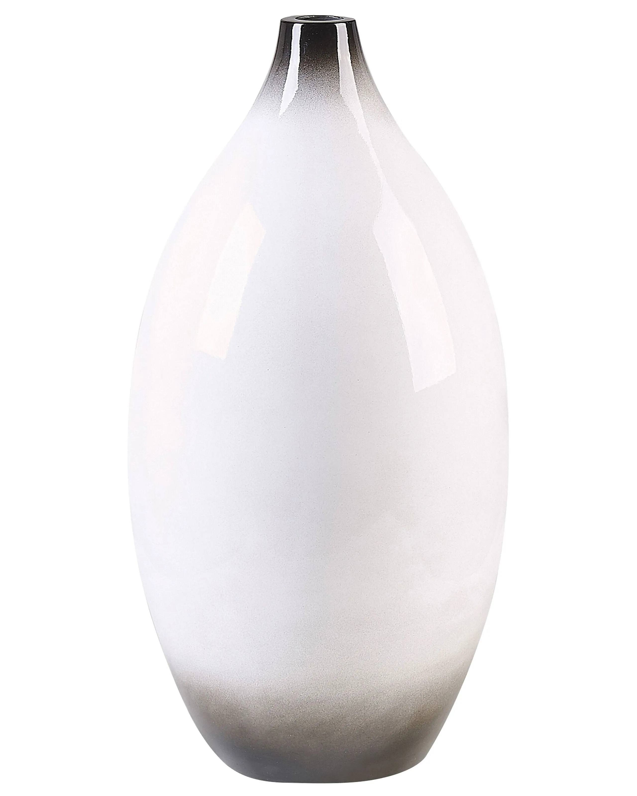 Decorative Vase BAEZA Ceramic 46 cm White
